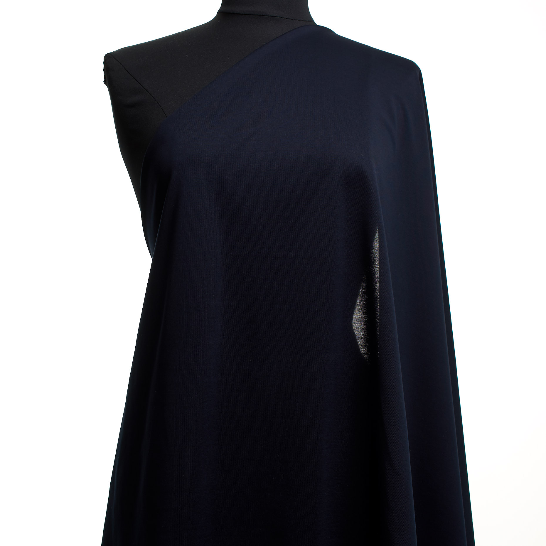 SINGLE JERSEY, COTTON, DARK NAVY (F000044343) - Mannequin