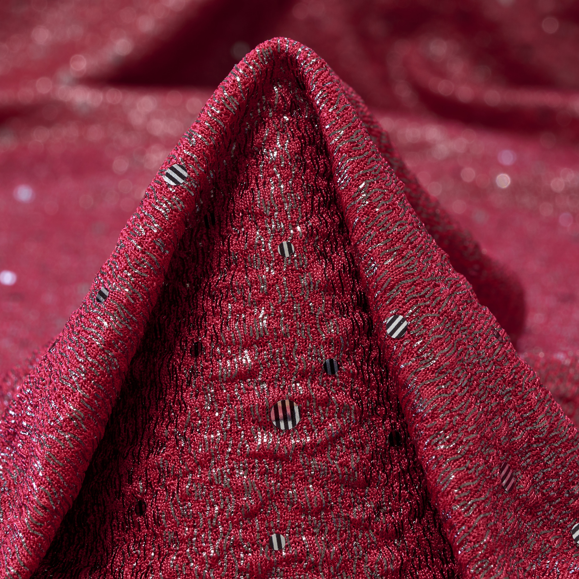 Jersey, Metaliczny, Połysk, Lipstick&Silver (F000045452)