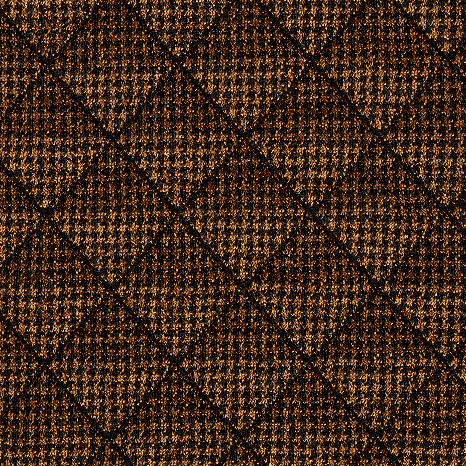 Acolchado, Viscosa Mix, Elástico, Caramel&Raven Black (F000047133) - Tejido