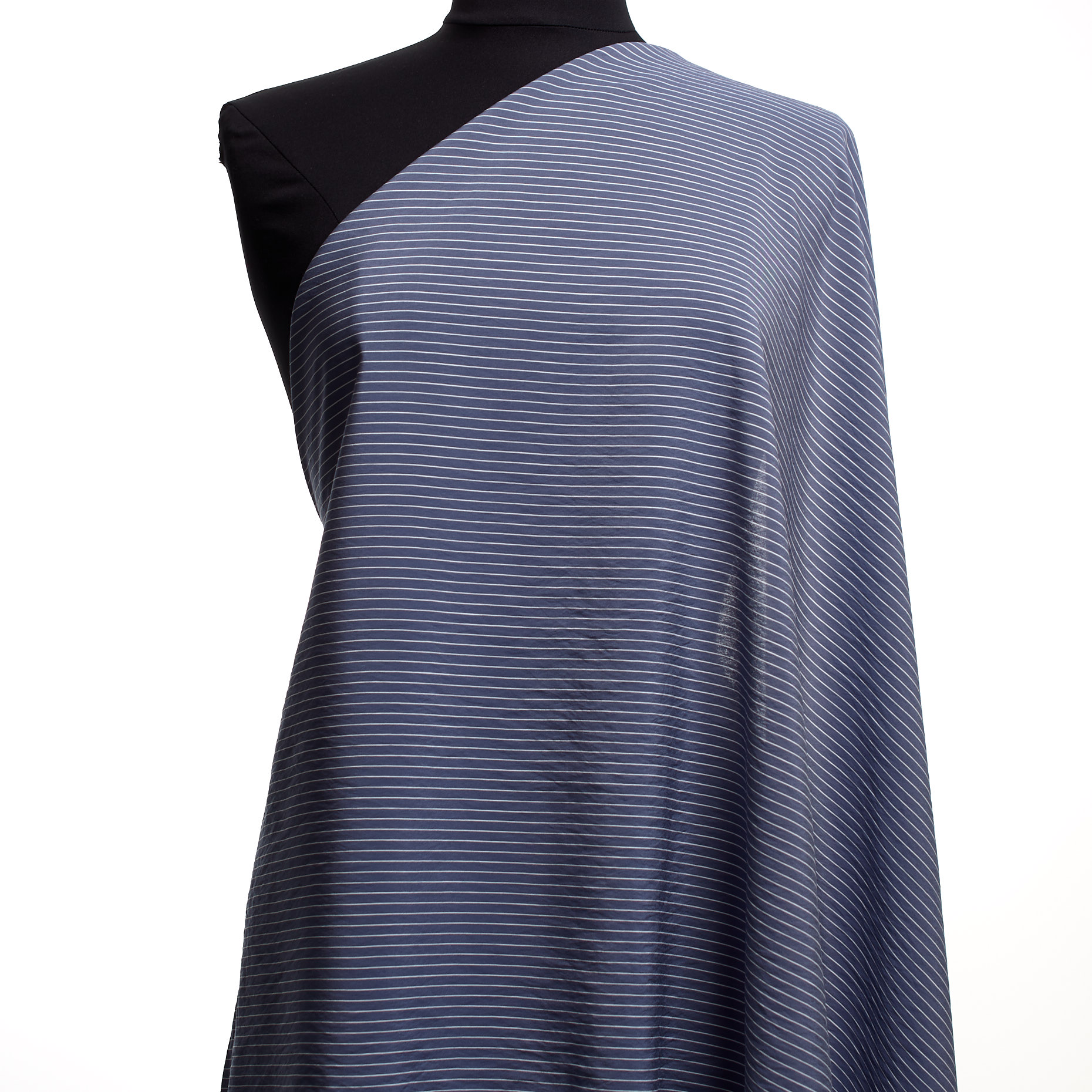 Viscose, Rayé, Stonewash&Snow White (F000043476) - Mannequin