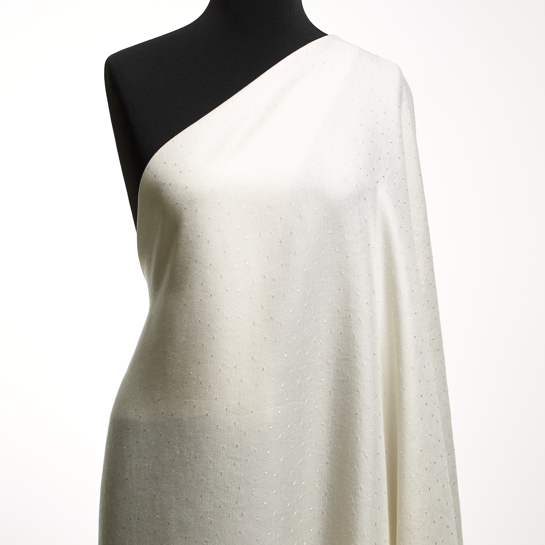 Żakard, Len, Wiskoza, Snow White (P000004960) - Manekin