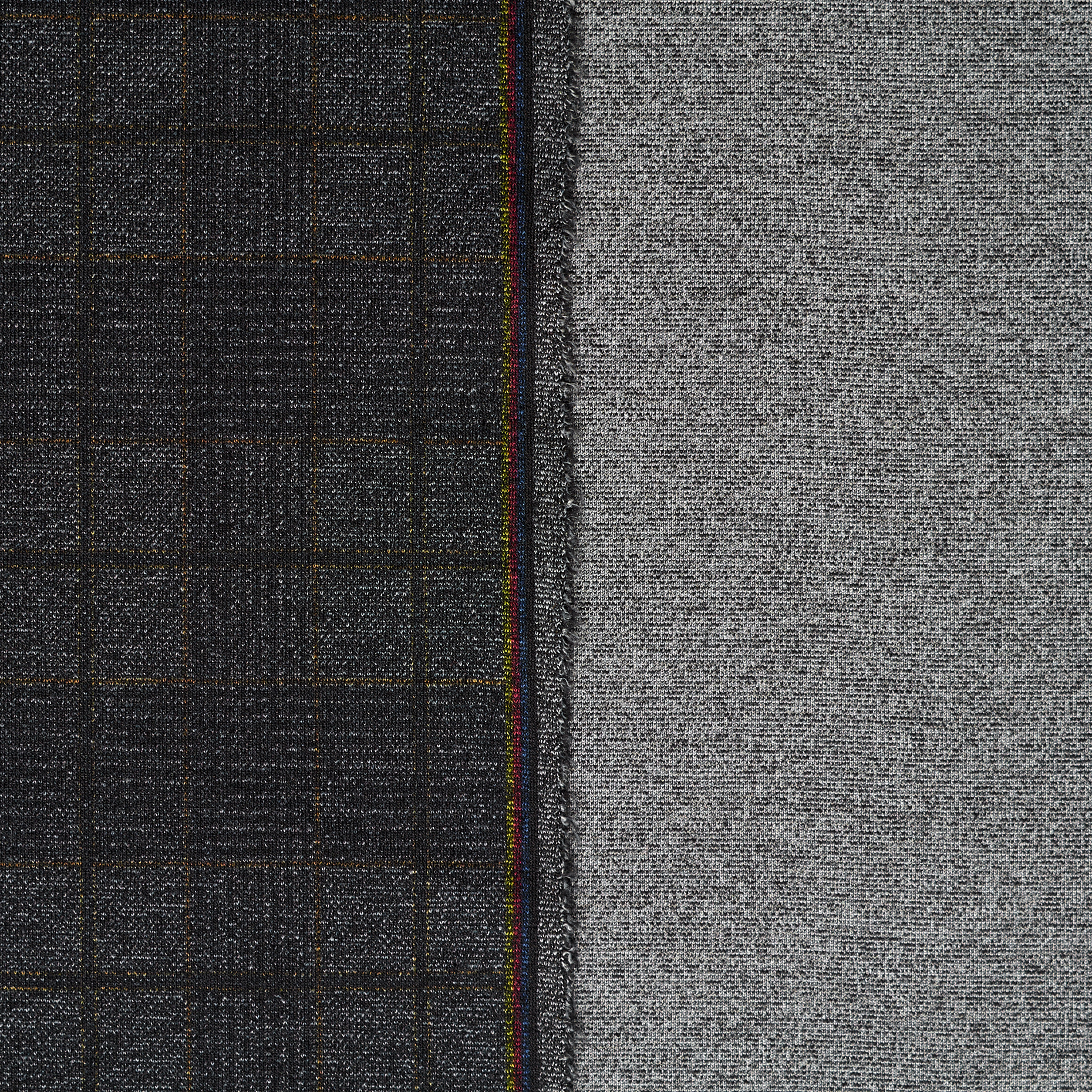 Jersey, Viskose Mix, Karo, Caviar (F000047628) - Gewebe