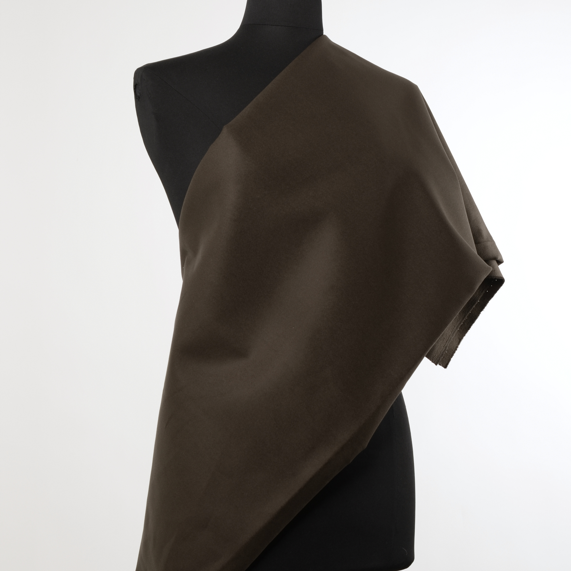 COTTON, BRUSHED, CHOCOLATE BROWN (F000004527) - Mannequin