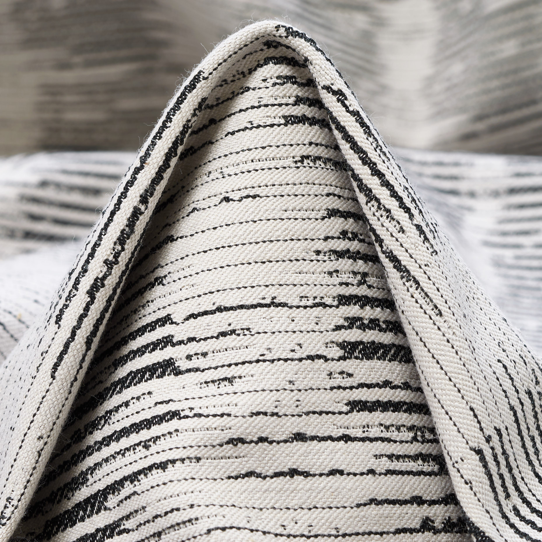 Jacquard, Coton, Elástique, White Onyx&Anthracite (F000043906)