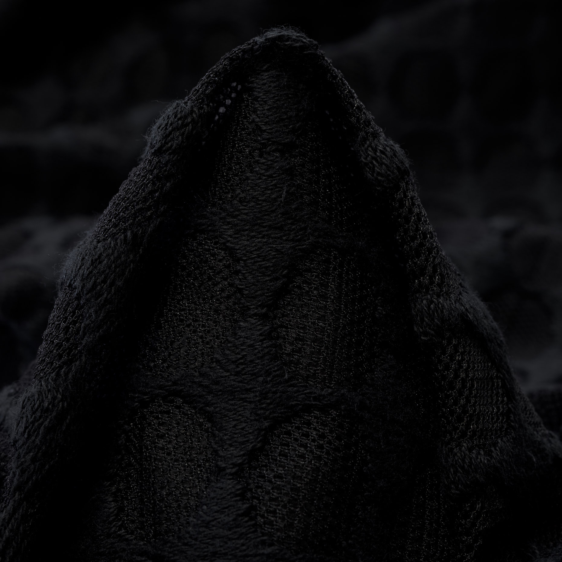 Koronka, Bawełna, Kropkowany, Black Beauty (F000046229)