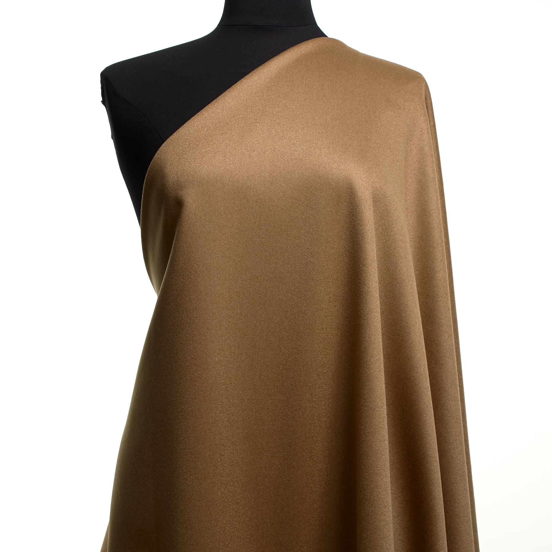 Drap, Kaschmir, Brushed, Tobacco Brown (F000048851) - Schaufensterpuppe