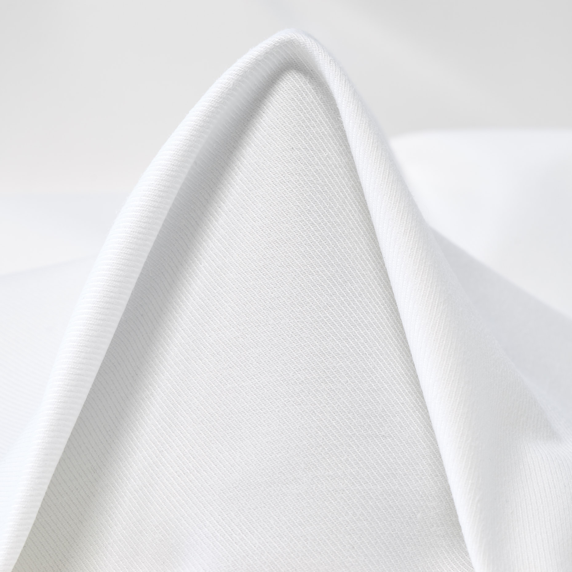 Твил, Хлопок, Шлифованный, Brilliant White (F000043910)