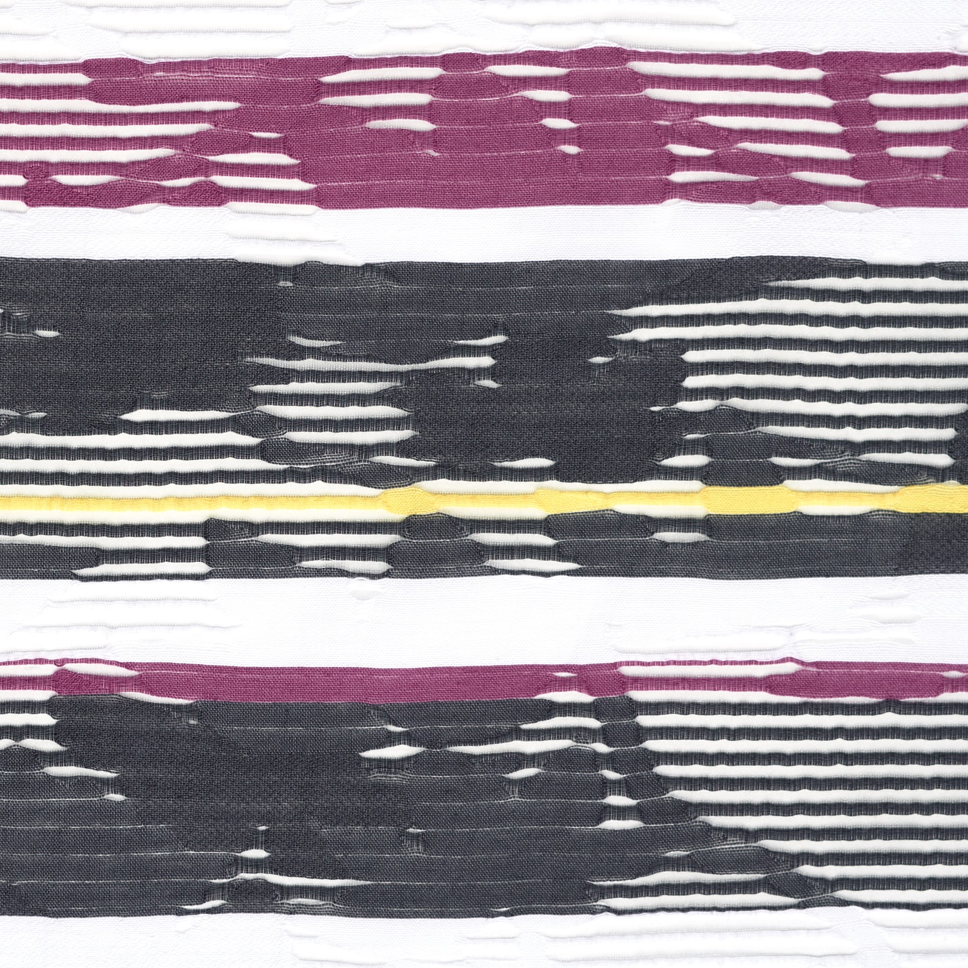 Jacquard, Coton, Lurex, Dahlia Mauve&Blackened Pearl (F000032430) - Tissage