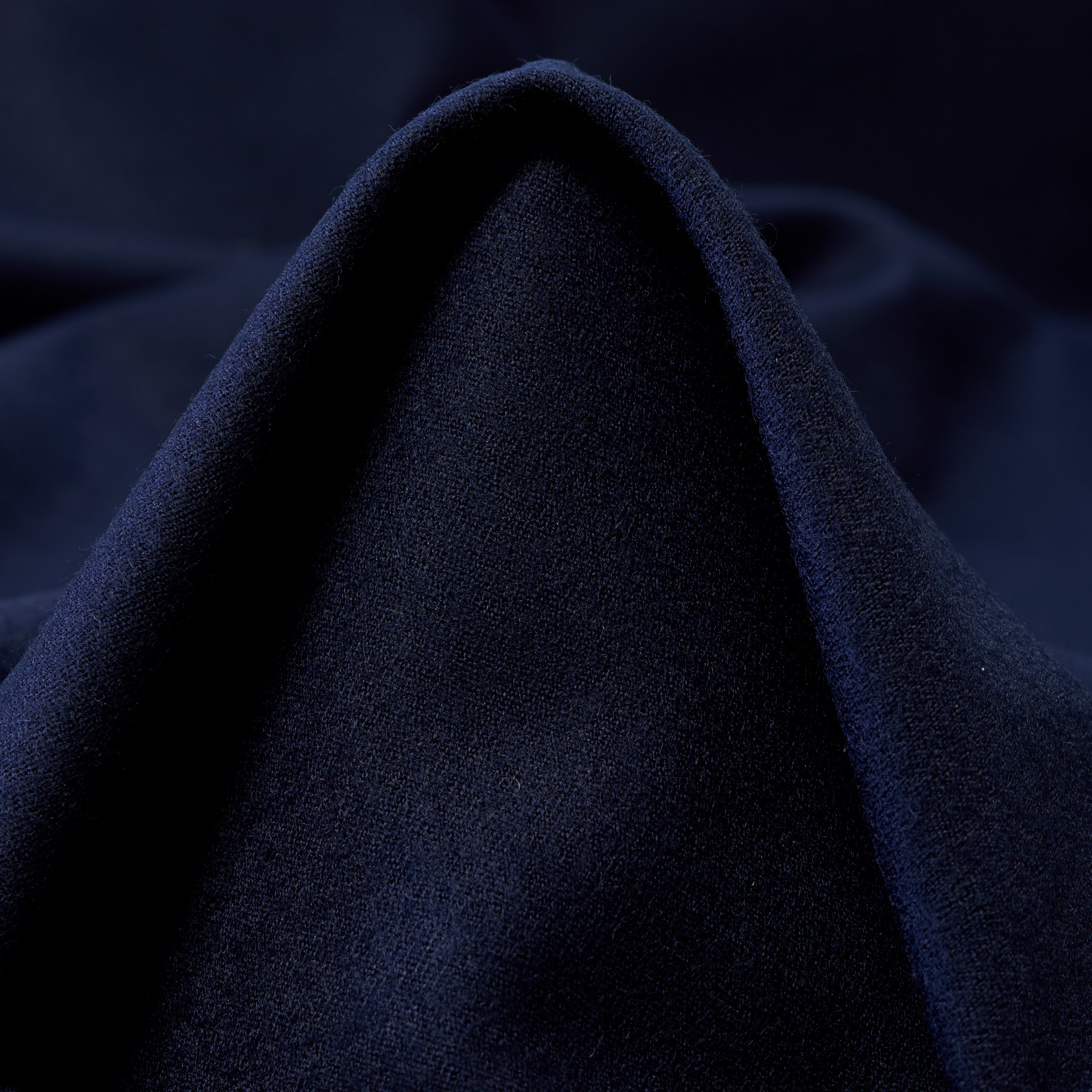 Flanela, Wełna dziewicza, Stretch, Polar Night (F000043706)