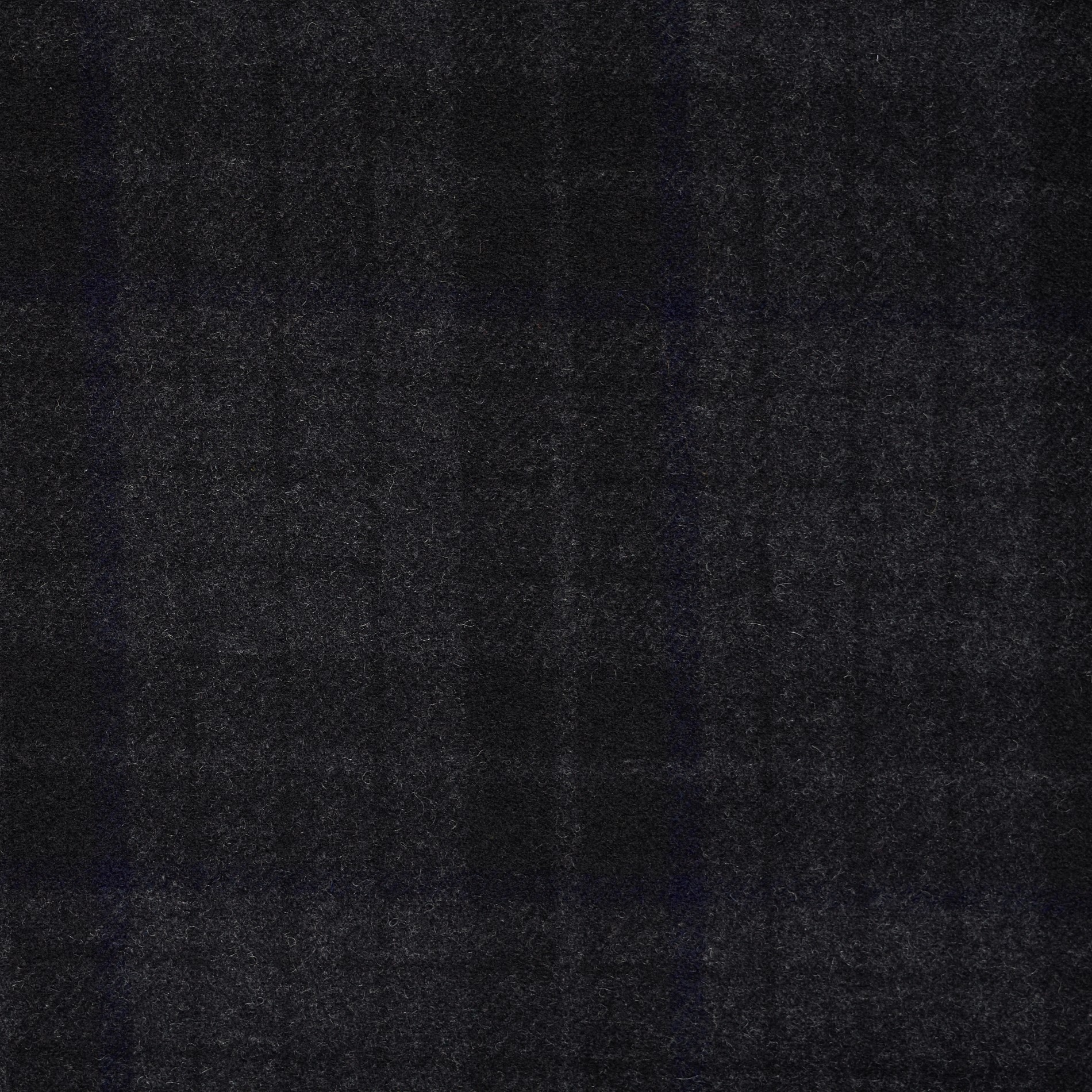 CARDED WOOL, CHECK, ASPHALT (F000033066) - Texture