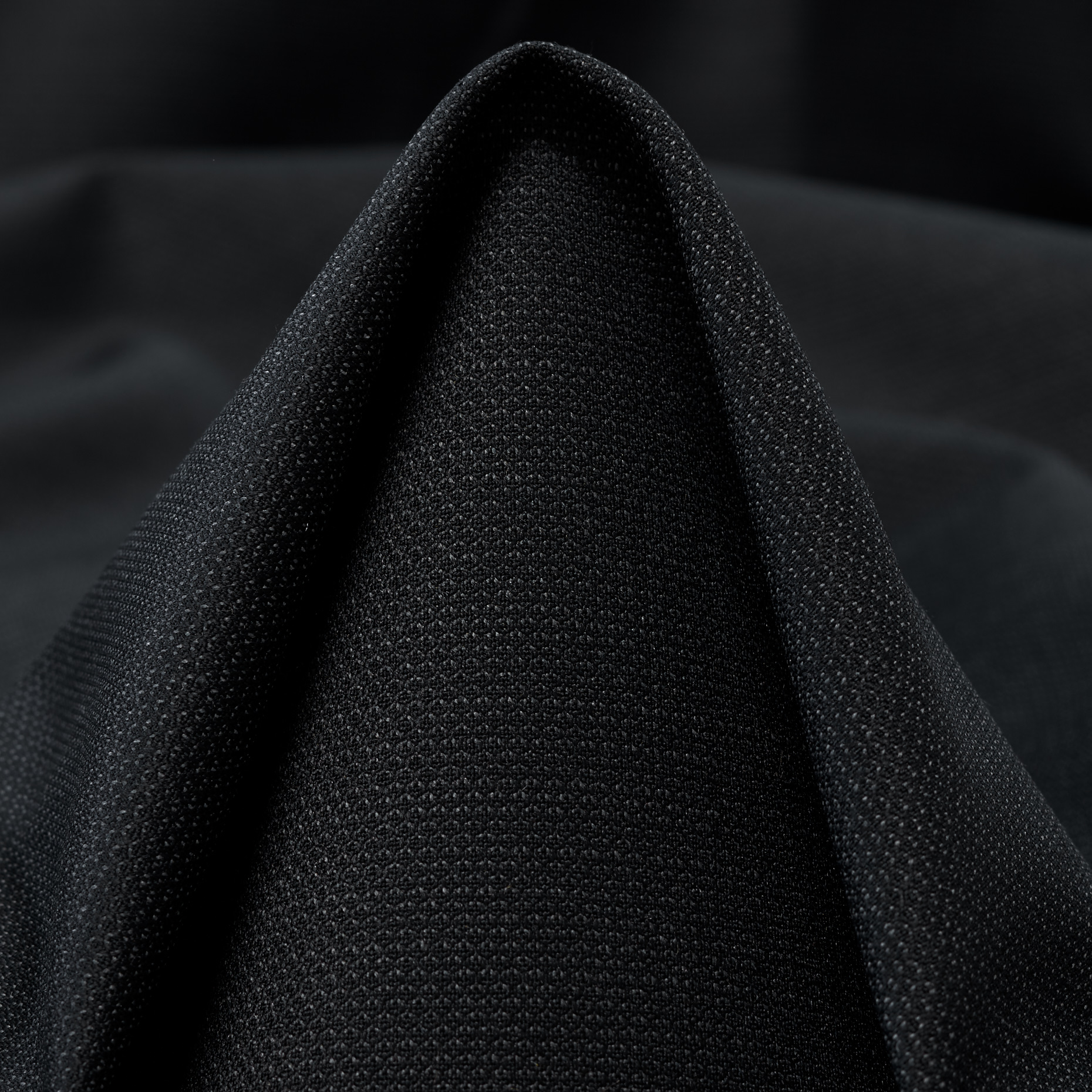 Тонкая Шерсть, Шерсть Виргинская, Стрейч, Black Ink (F000047482)