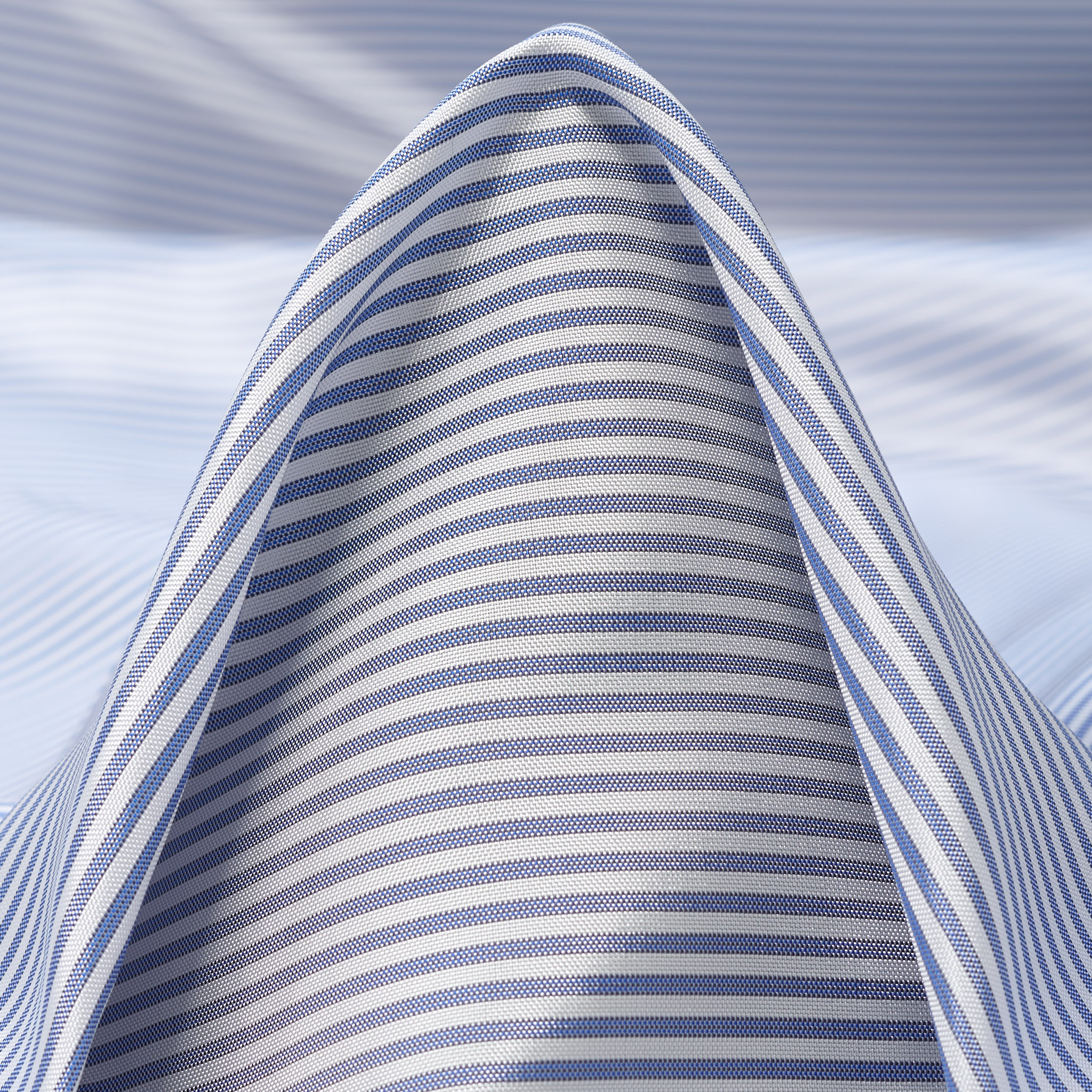 Подкладка, Вискоза, Полоска, Brilliant White&Rain Washed (F000043835)