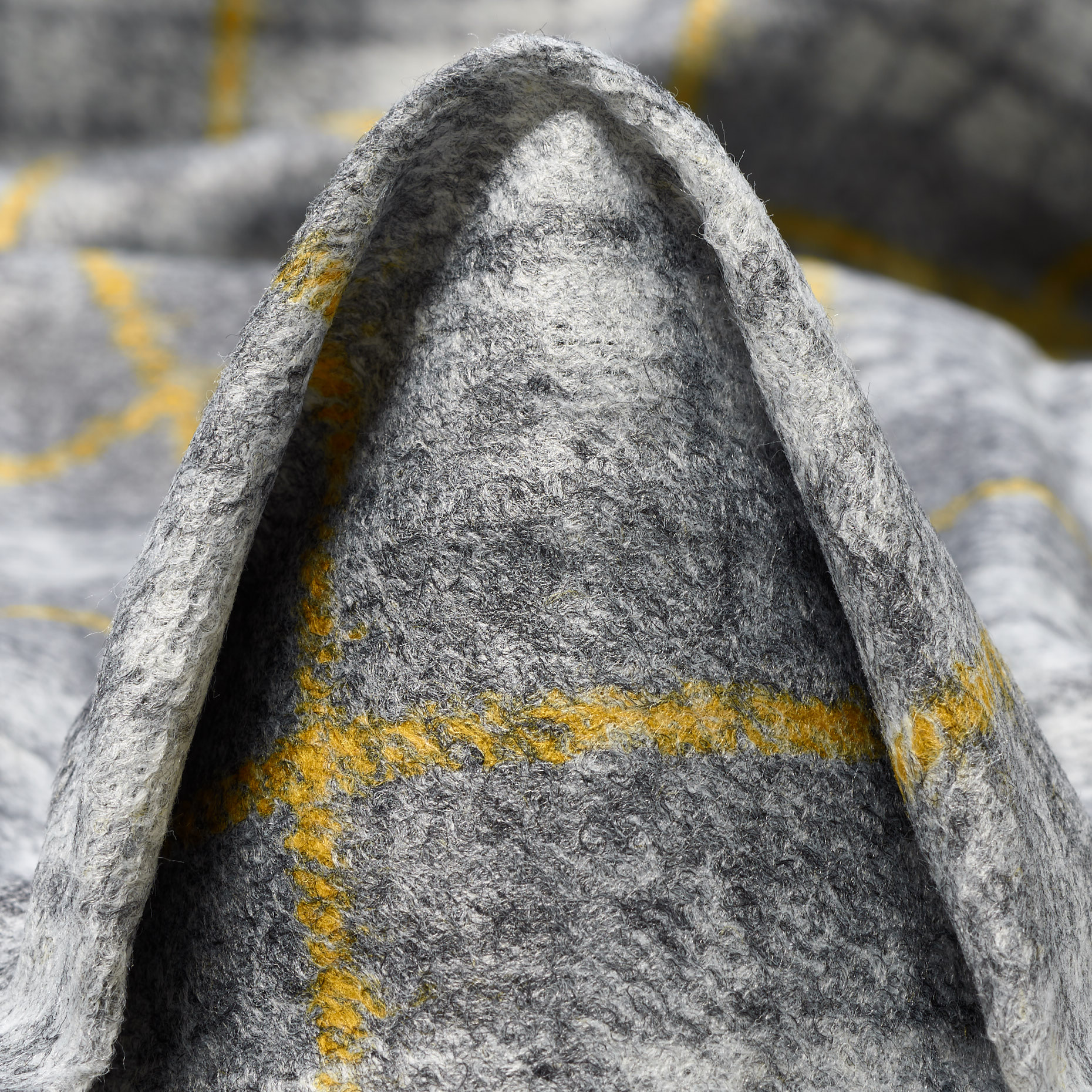 JERSEY, WOOL BLEND, CHECK, WEATHERVANE&BANANA CREAM (F000044628)