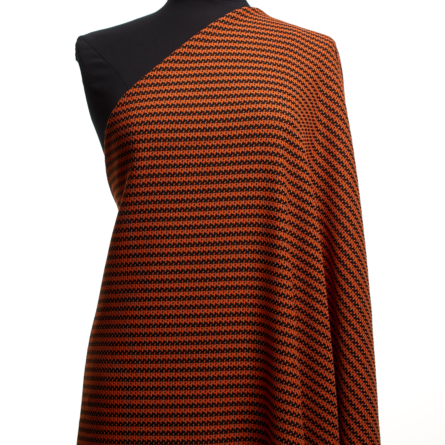 Jacquard, Élastique, Chanel, Mandarin Red&Raven Black (F000038397) - Mannequin