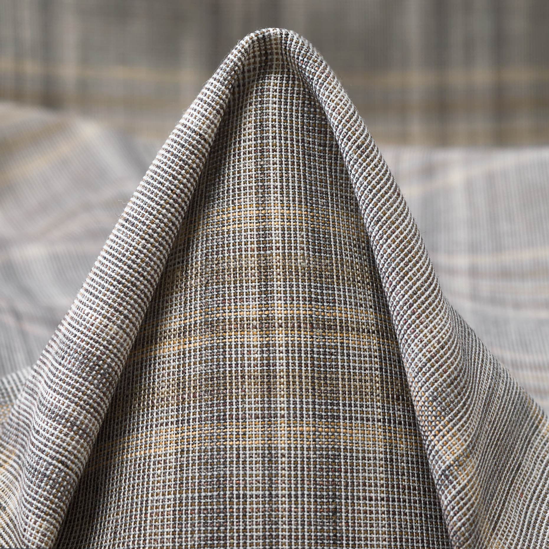 Laine Vierge, Lin Mixte, Cadre, Atmosphere&Bone White (F000047569)