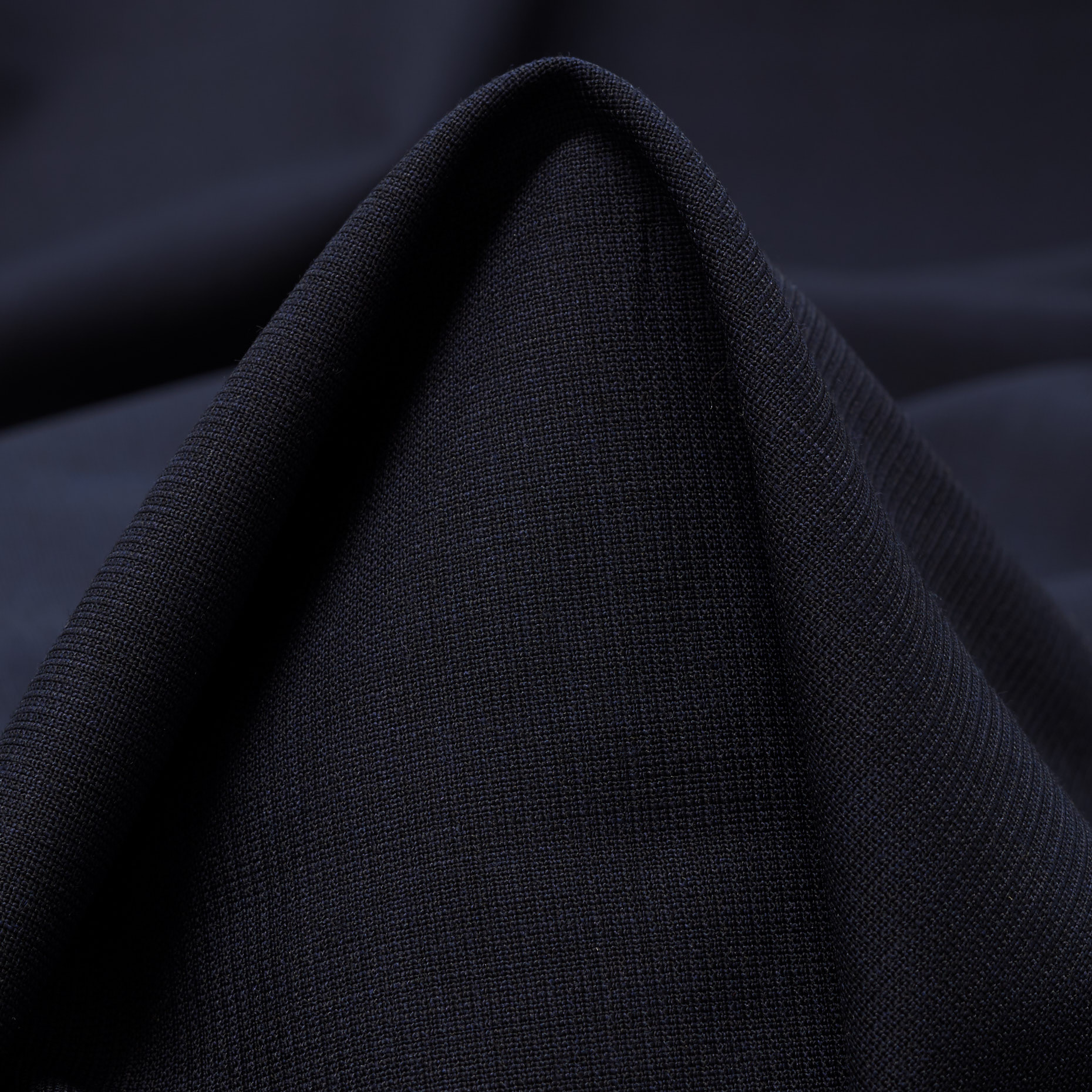 VIRGIN WOOL, ELASTIC, JET BLACK (F000029810)