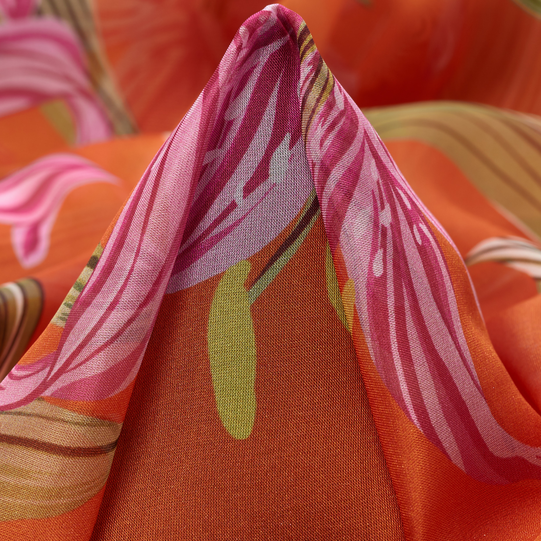 CHIFFON, SILK, FLORAL, SUMMER FIG&RAVEN BLACK (F000049287)