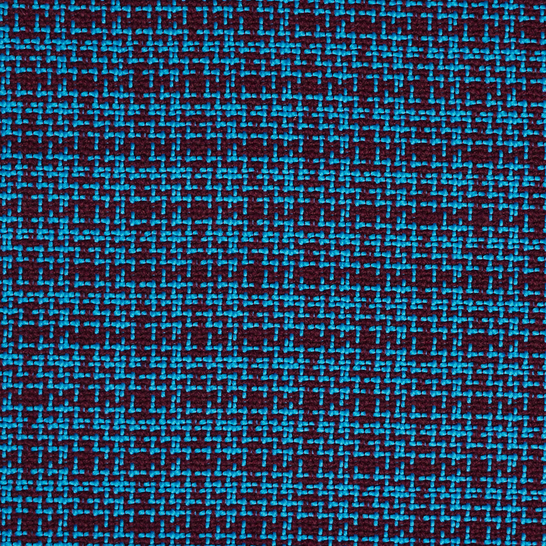 CHANEL, WOOL BLEND, MALIBU BLUE&POMEGRANATE (F000035358) - Texture