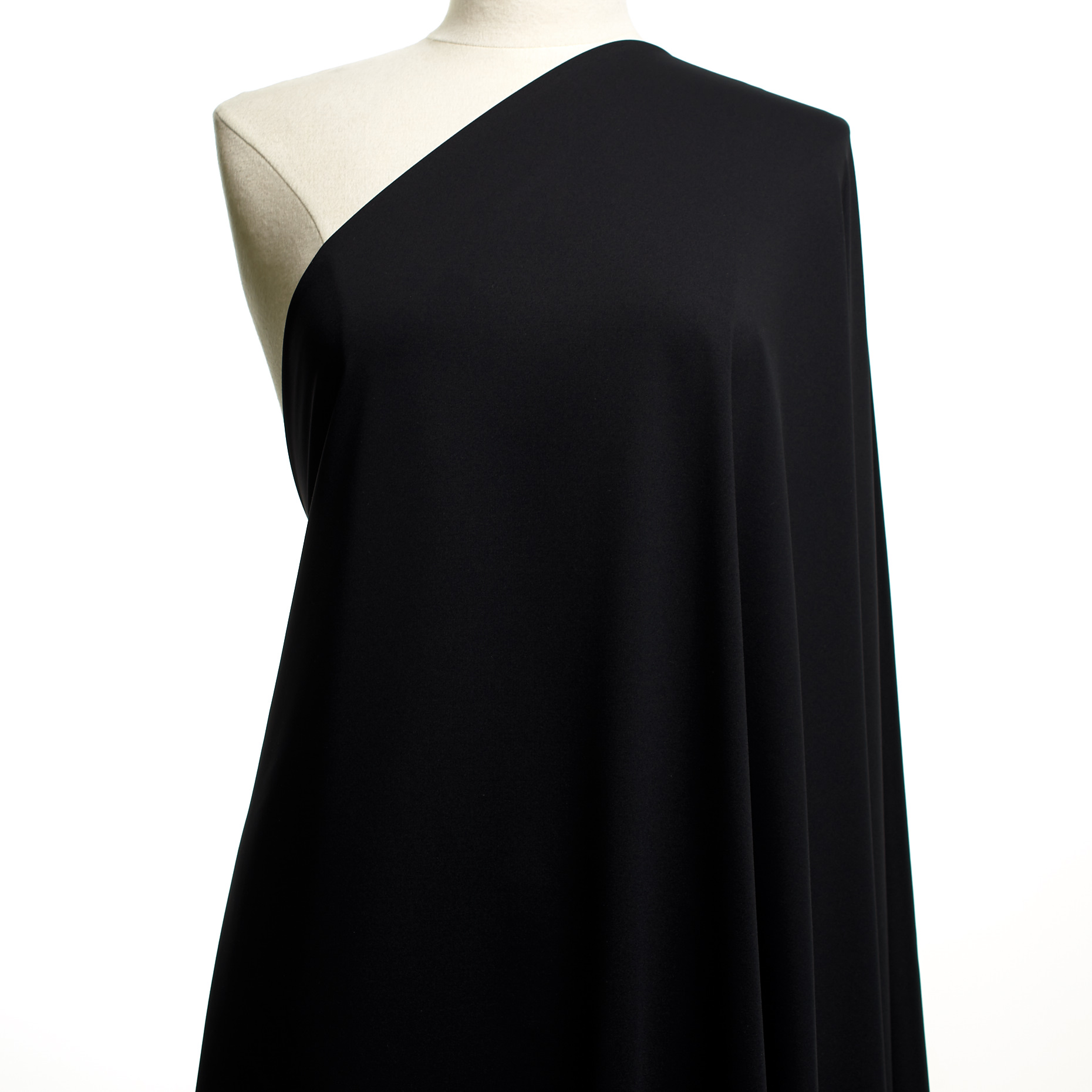 Jersey, Alta Elasticità, Jet Black (T0000646) - Manichino