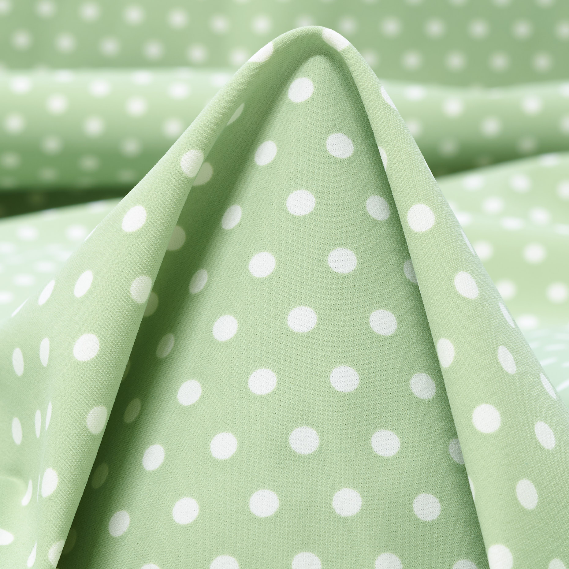 Techno Jersey, Puntinato, Alta Elasticità, Smoke Green (F000041523)