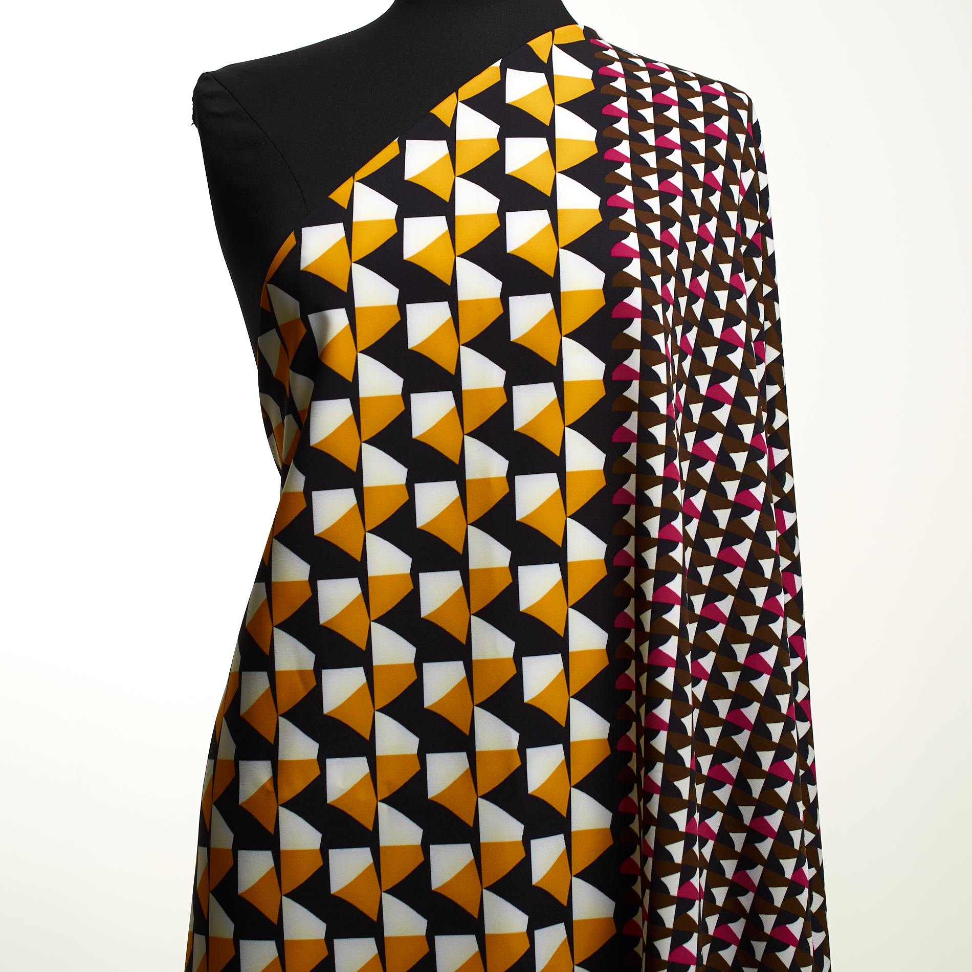 Techno Stretch, Poliammide, Stampato, Lipstick&Calendula (F000033549) - Manichino