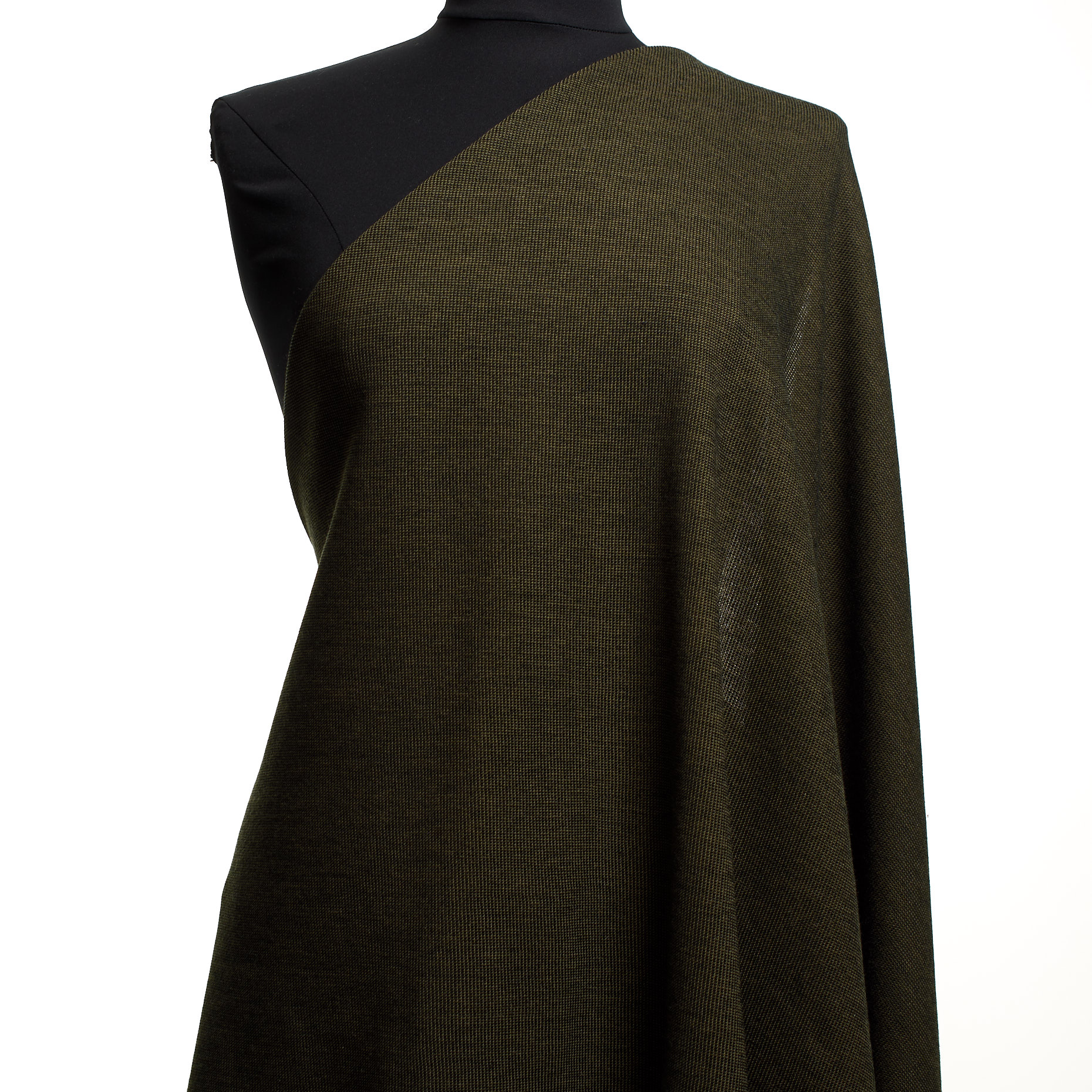 JERSEY, COTTON, WOOL BLEND, TURKISH COFFEE (F000044581) - Mannequin