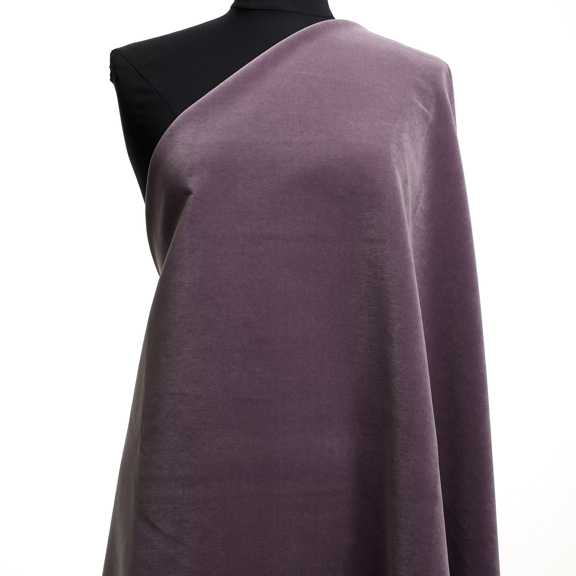 VELVET, COTTON, BLACK PLUM (C0003630) - Mannequin