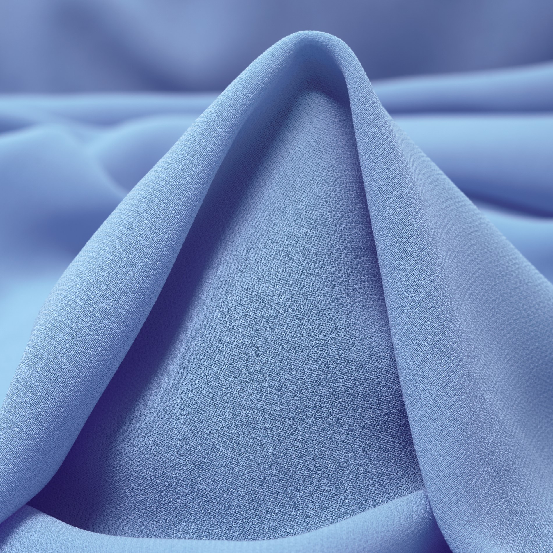 CRÊPE, TRANSPARENT, DUTCH CANAL (F000032382)