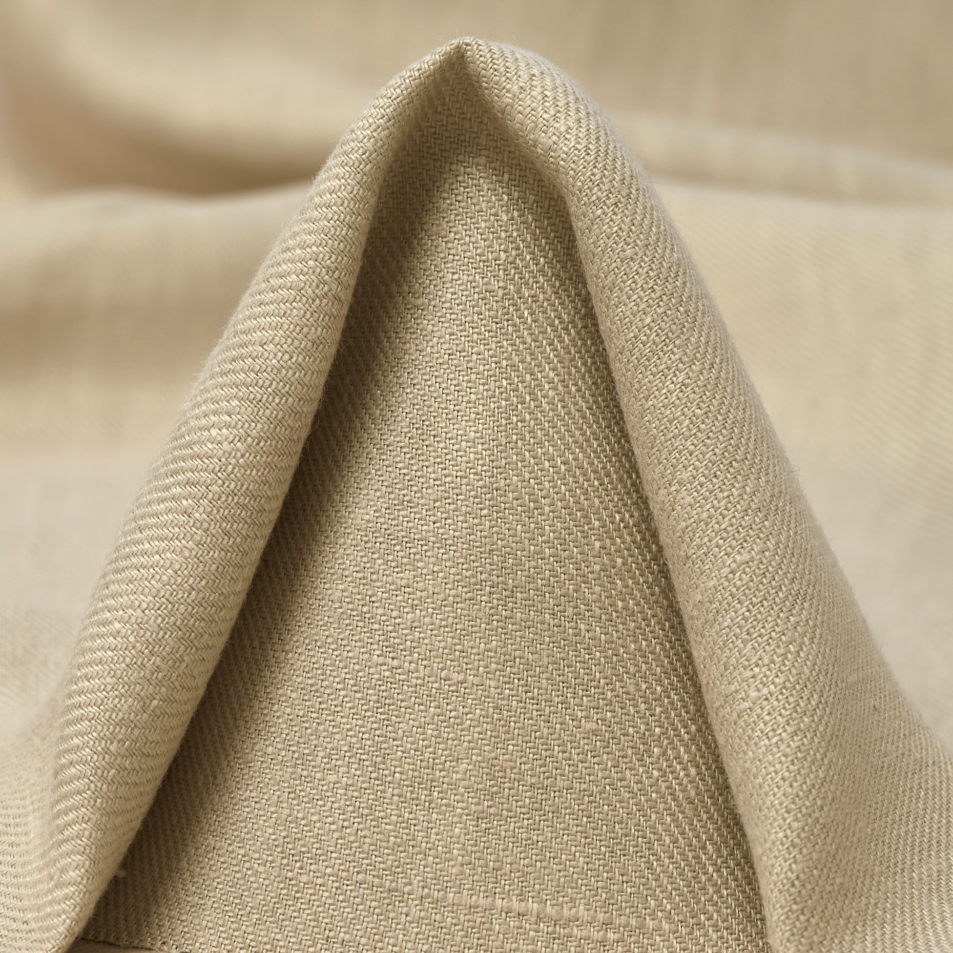 TWILL, LINEN, FEATHER GRAY (T0000702)