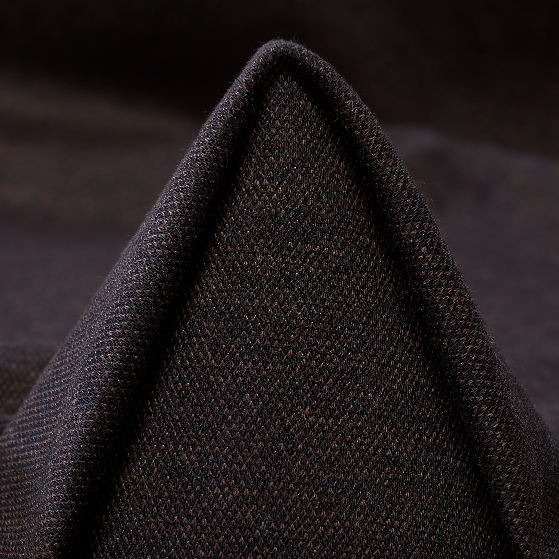 DOUBLE, PIQUÉ, COTTON, COFFEE BEAN (F000048036)