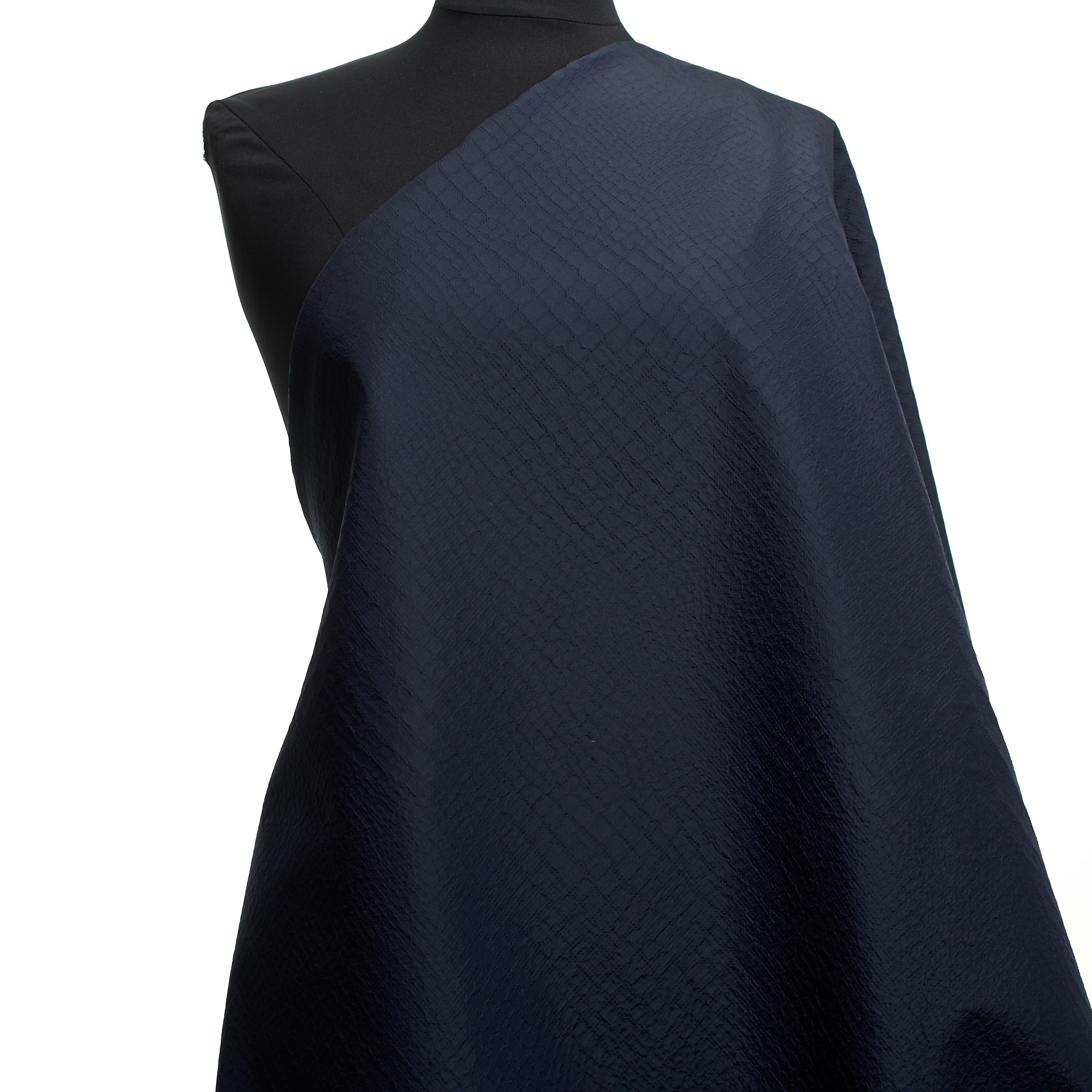 TAFFETA, MICRO STRUCTURE, BLACK IRIS (F000036137) - Mannequin