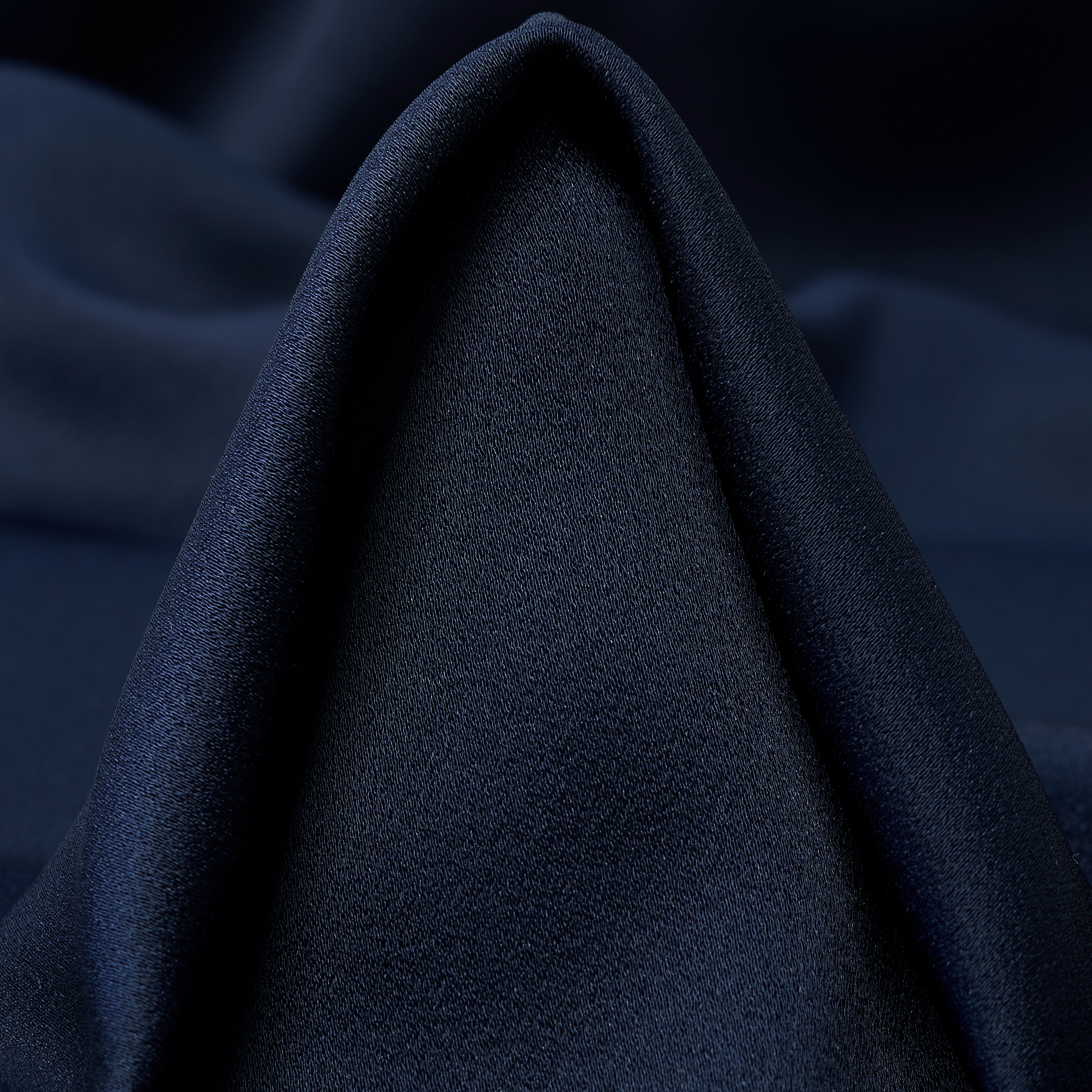 SATIN, ACETATE, VISCOSE, MOOD INDIGO (F000049364)
