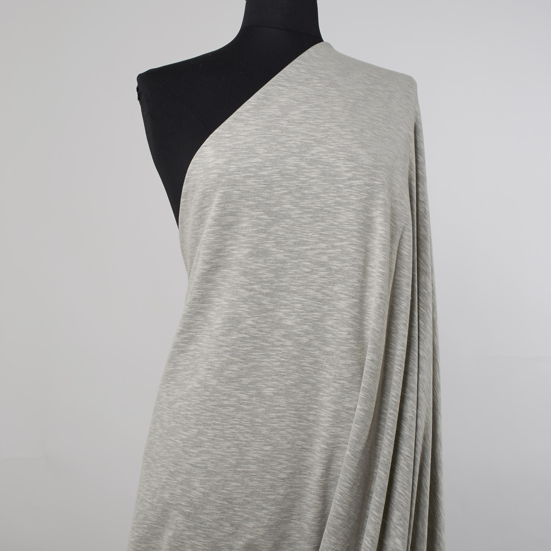 JERSEY, FRENCH TERRY, MELANGE, DUSTY SKY (F000026806) - Mannequin