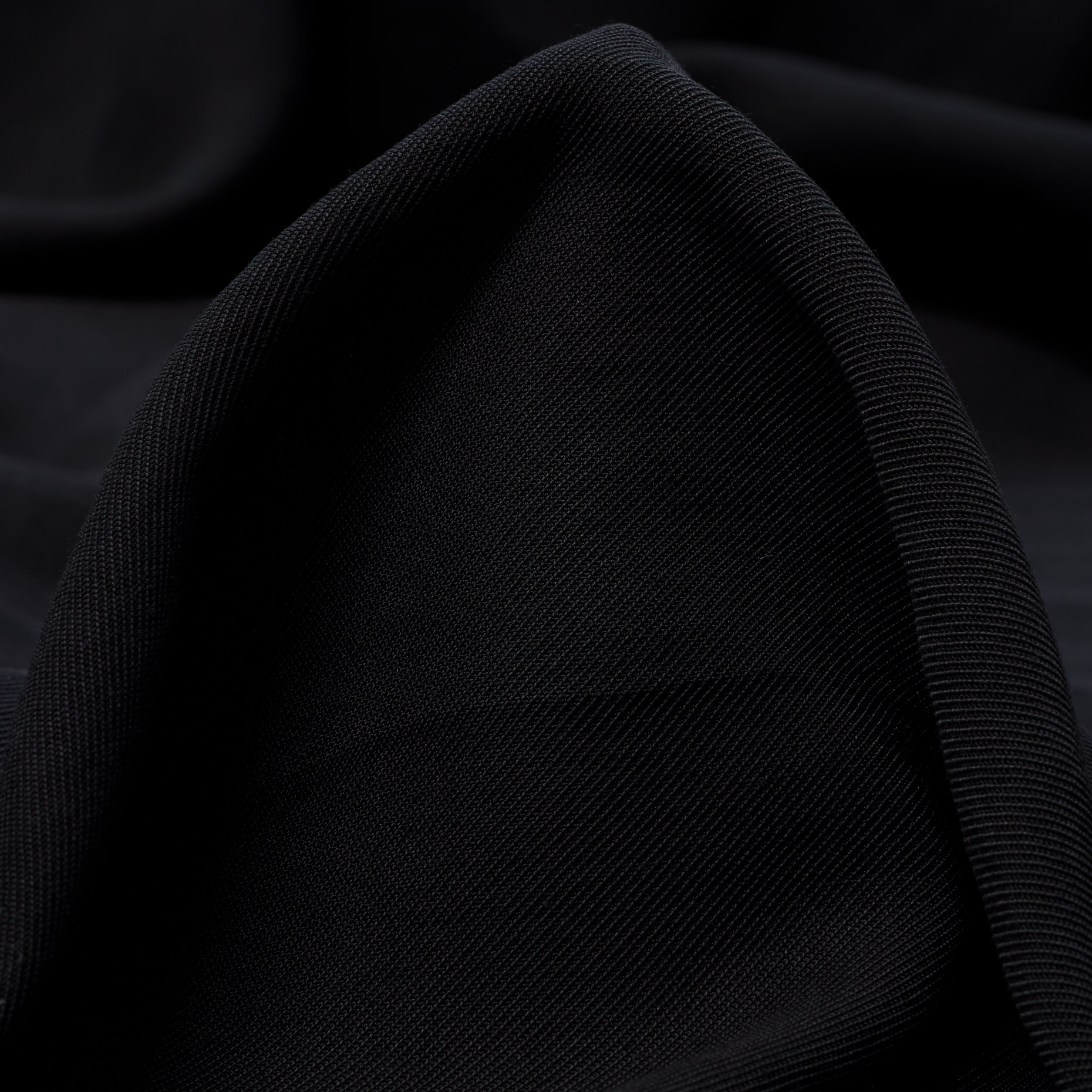 TWILL, VISCOSE, RAVEN BLACK (F000040036)