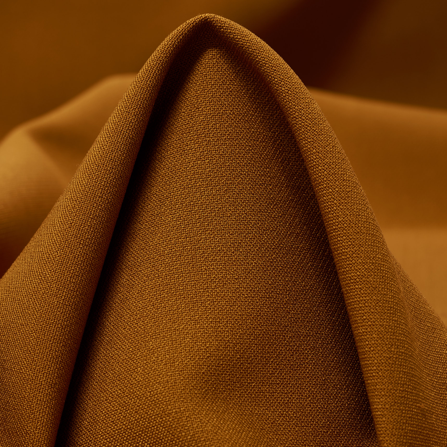 Sergé, Viscose Mixte, Elástique, Pumpkin Spice (F000042306)