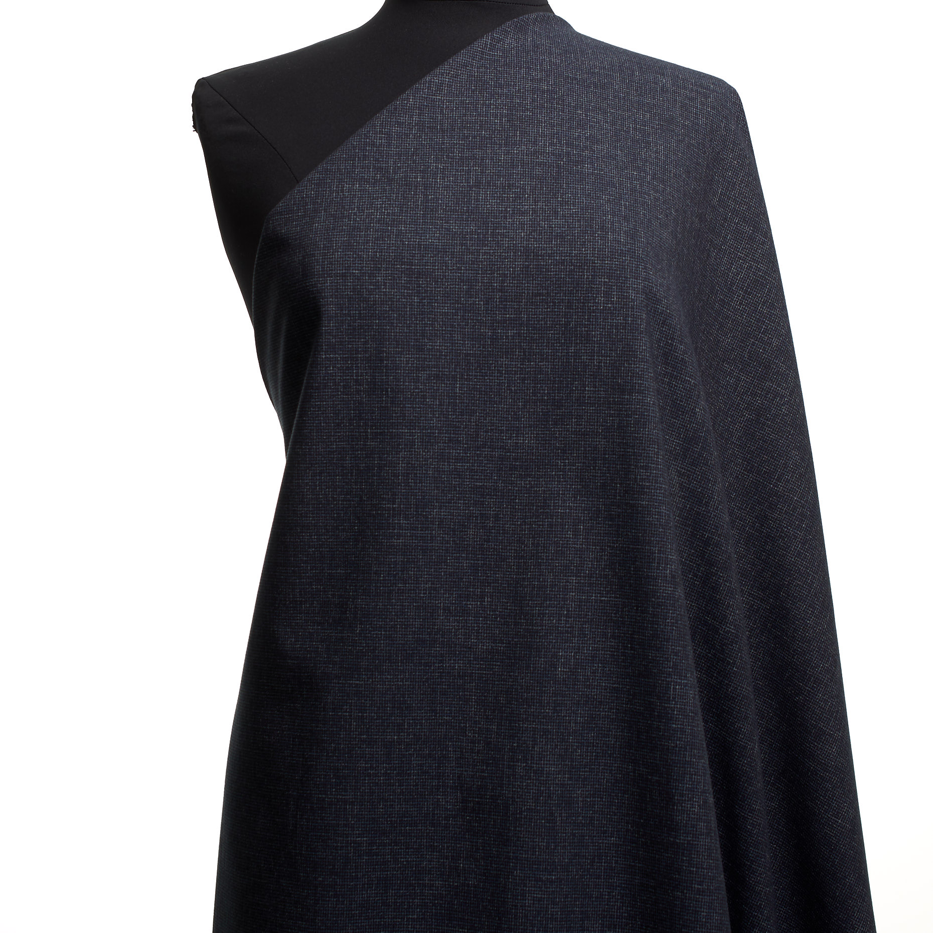 COTTON, MICRO DESIGN, MIDNIGHT BLUE (F000037879) - Mannequin