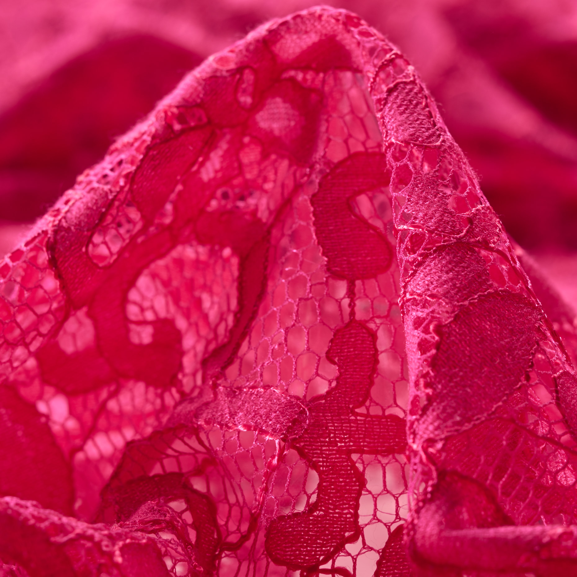 LACE, VISCOSE, RASPBERRY (F000025339)