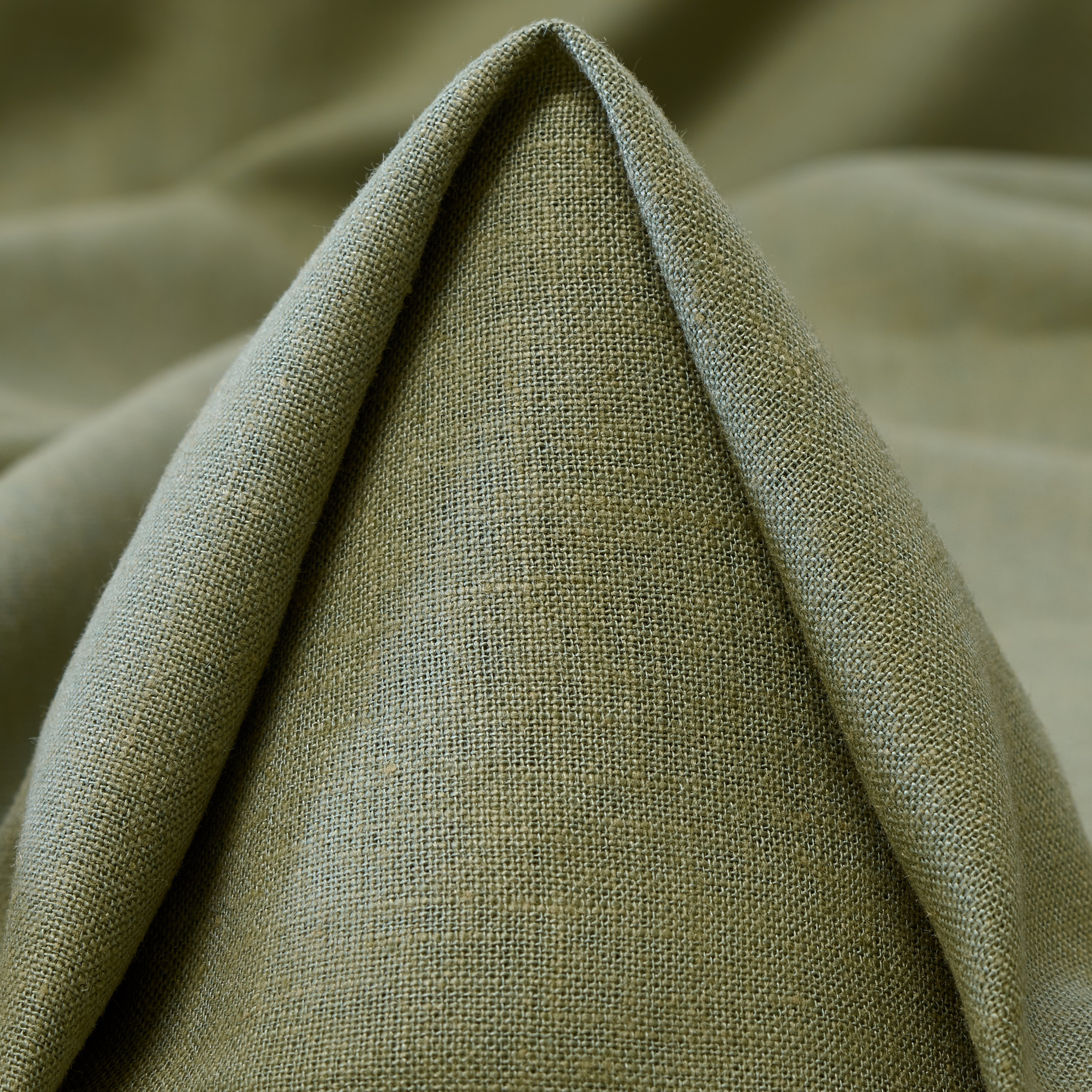LINEN, VISCOSE, MOSS GRAY (T0000690)