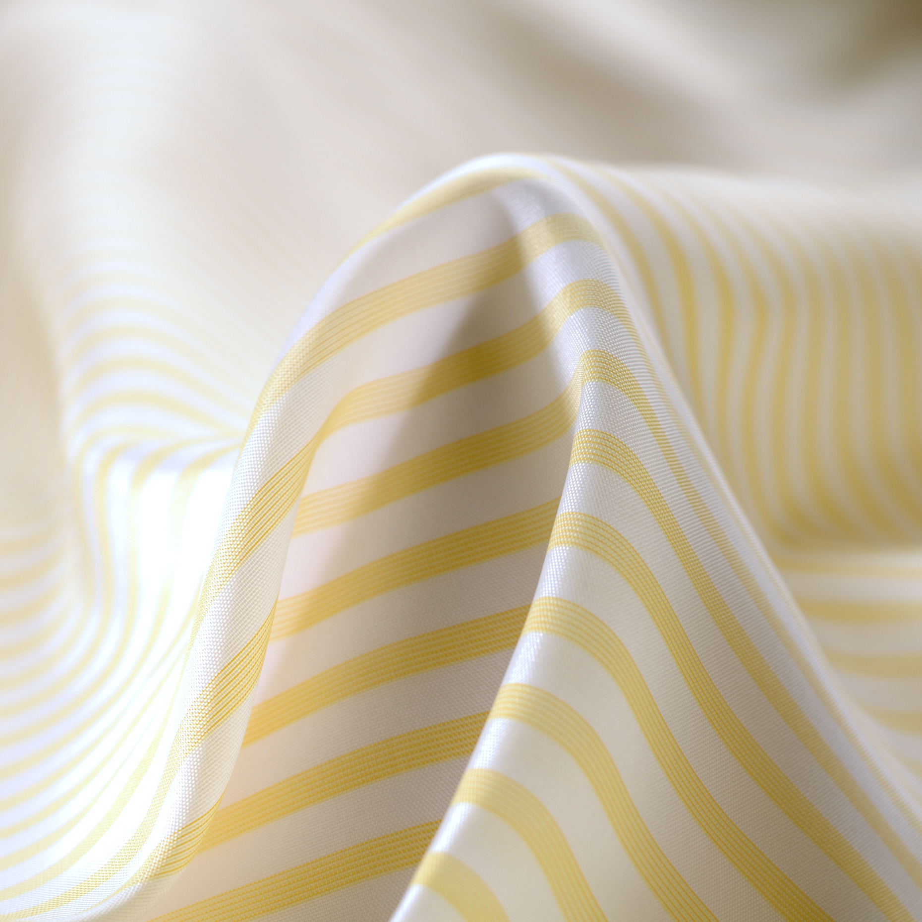 CUPRO, LINING, STRIPES, SUNFLOWER