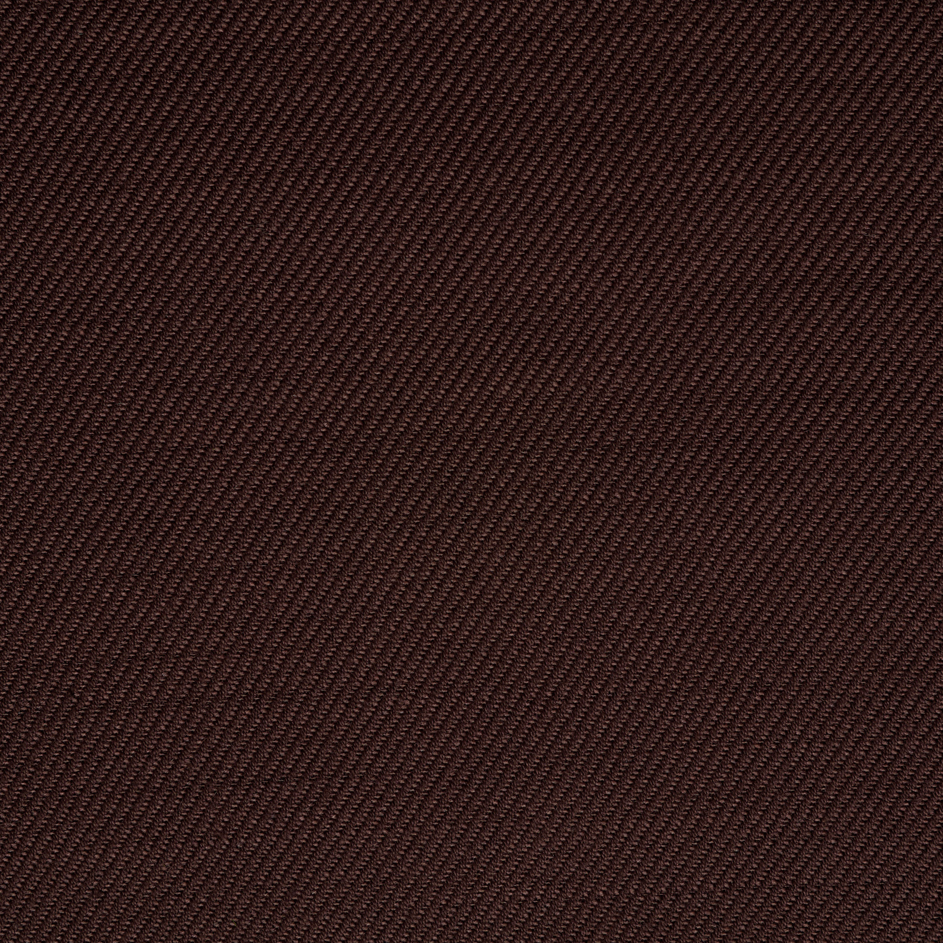 TWILL, COTTON, VIRGIN WOOL, CHOCOLATE BROWN (F000044120) - Texture