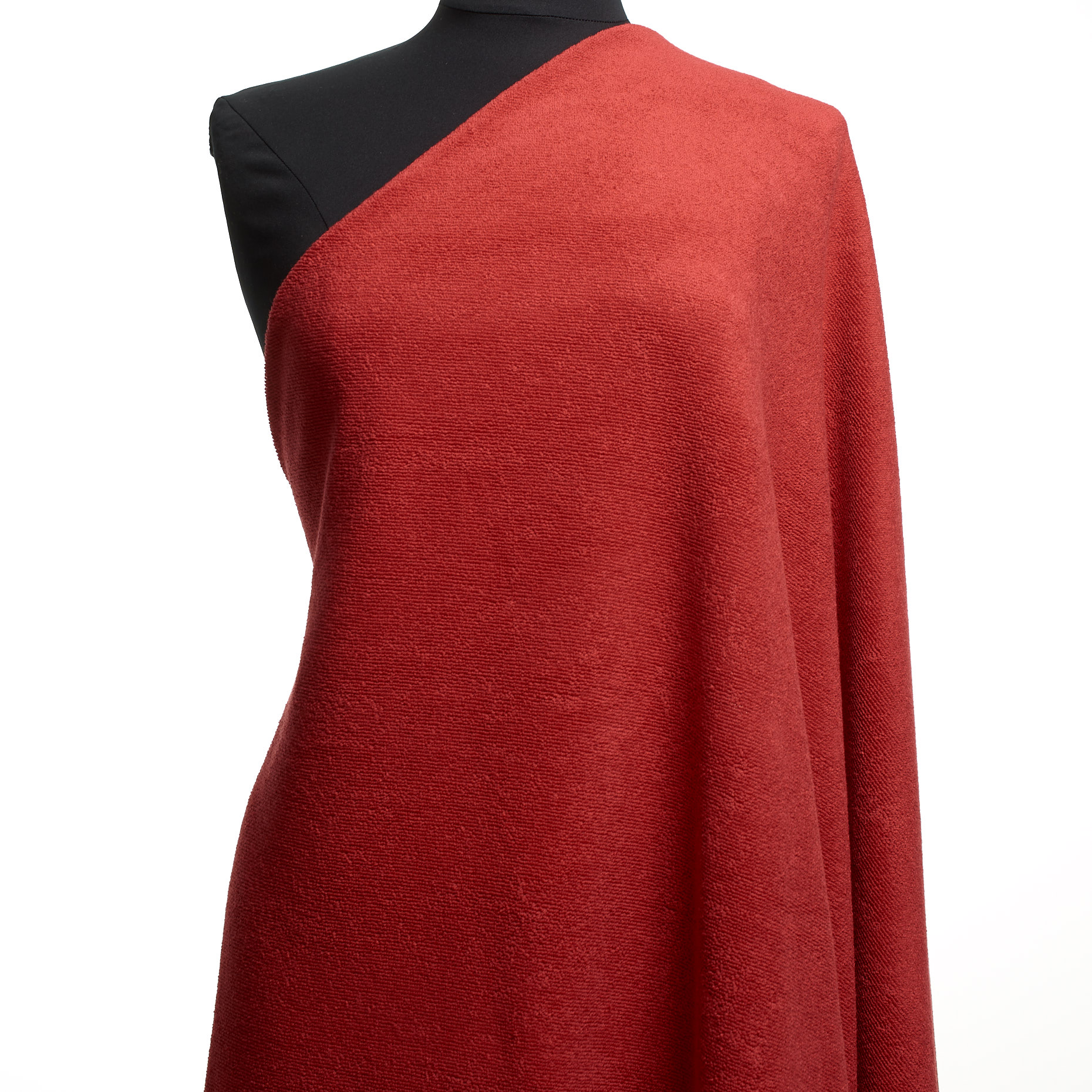 JERSEY, FRENCH TERRY, COTTON, GOJI BERRY (F000037285) - Mannequin