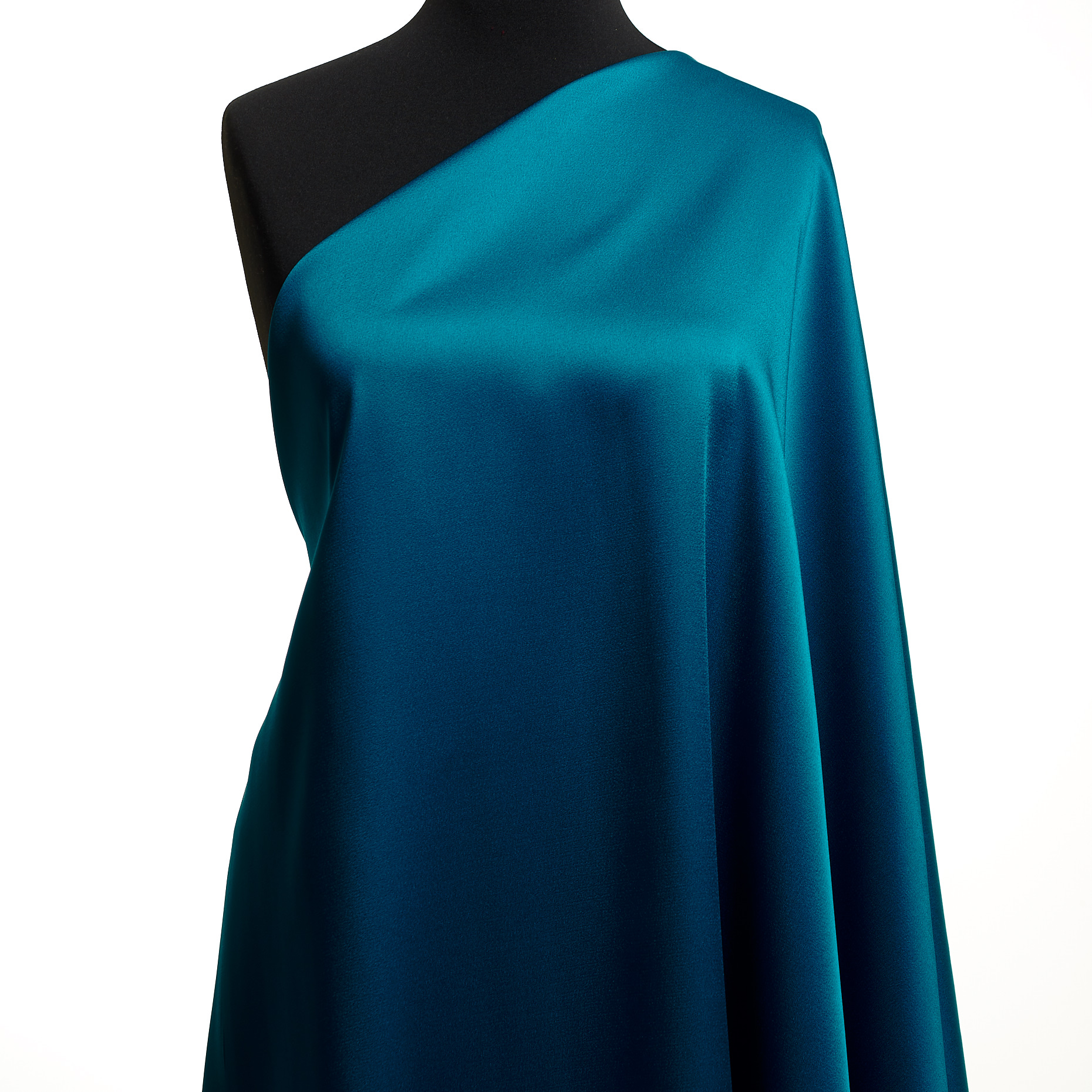 SATIN, ACETATE, VISCOSE, VIVID BLUE (F000049357) - Mannequin