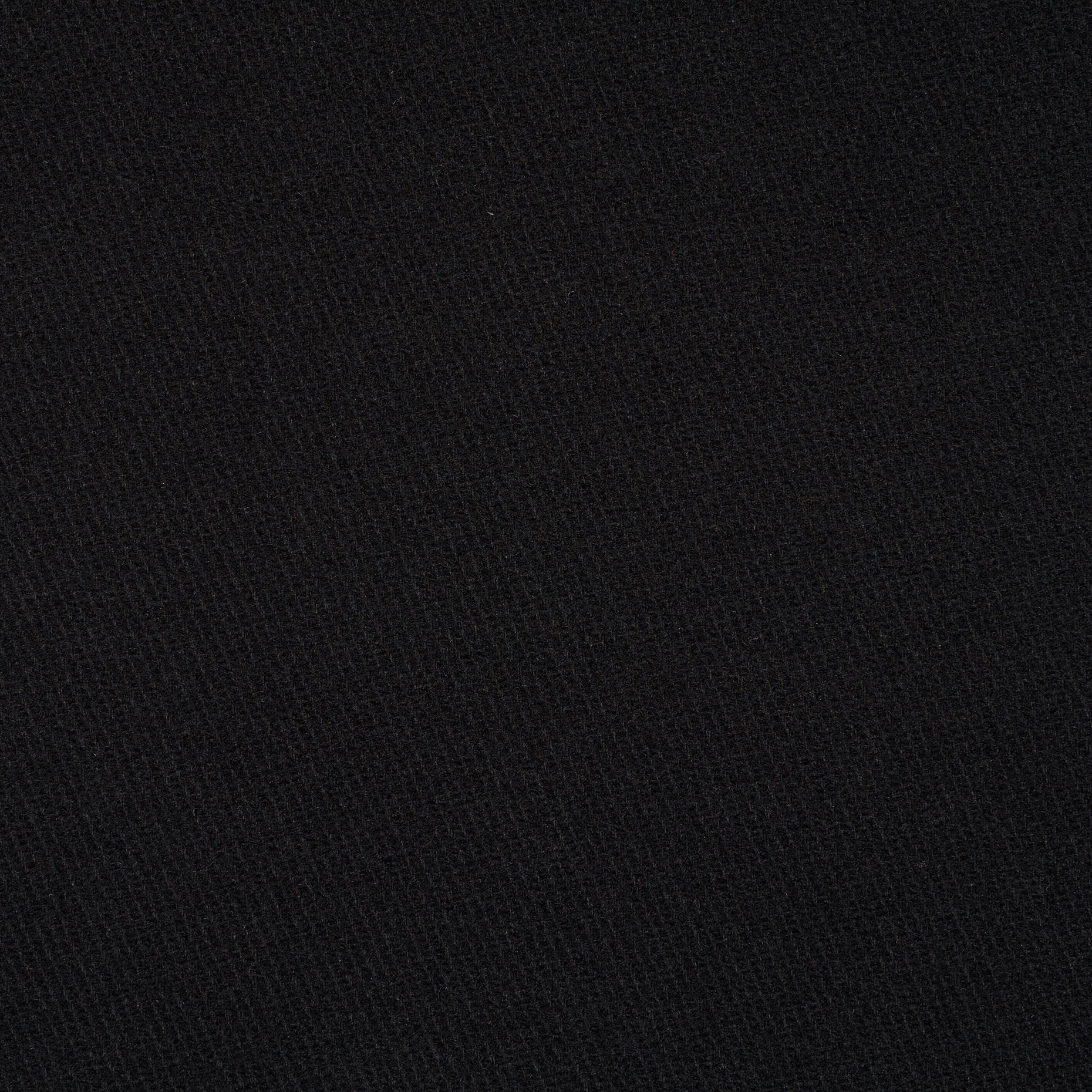 TWILL, WOOL BLEND, RAVEN BLACK (F000036542) - Texture