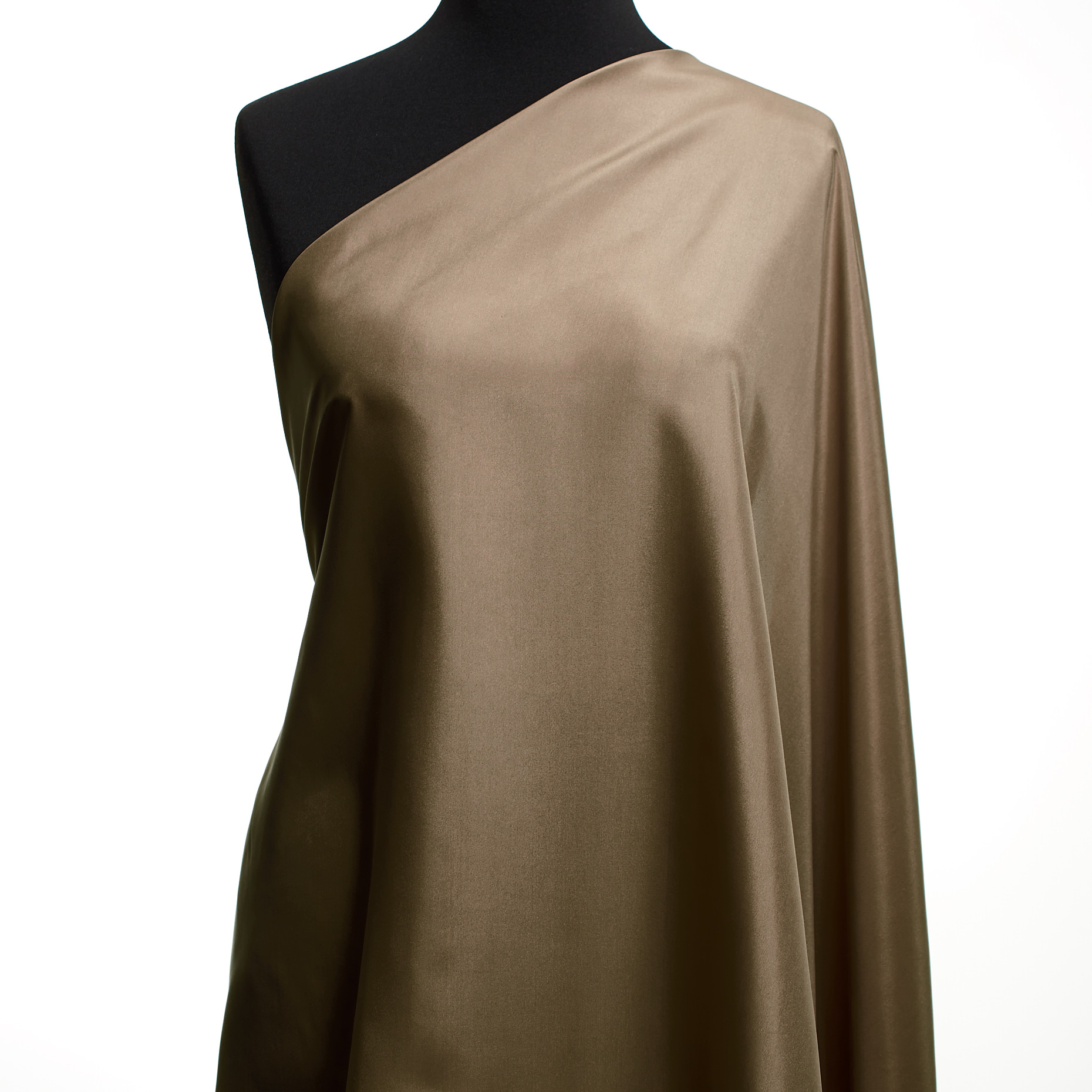 SATIN, SILK, SHIMMERING, SIMPLY TAUPE (F000049157) - Mannequin