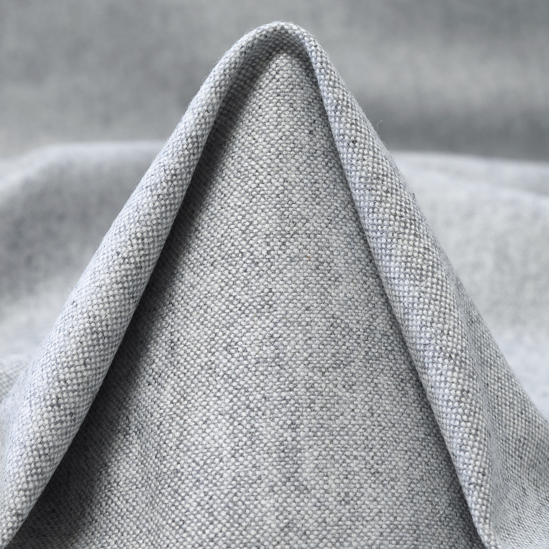 WOOL BLEND, VISCOSE BLEND, MELANGE, OYSTER MUSHROOM (F000045234)