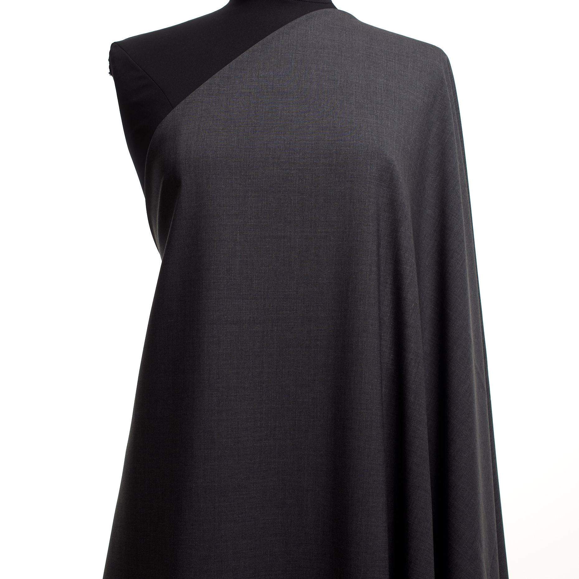 Cool Wool, Lana Vergine, Stretch, Asphalt (F000042200) - Manichino