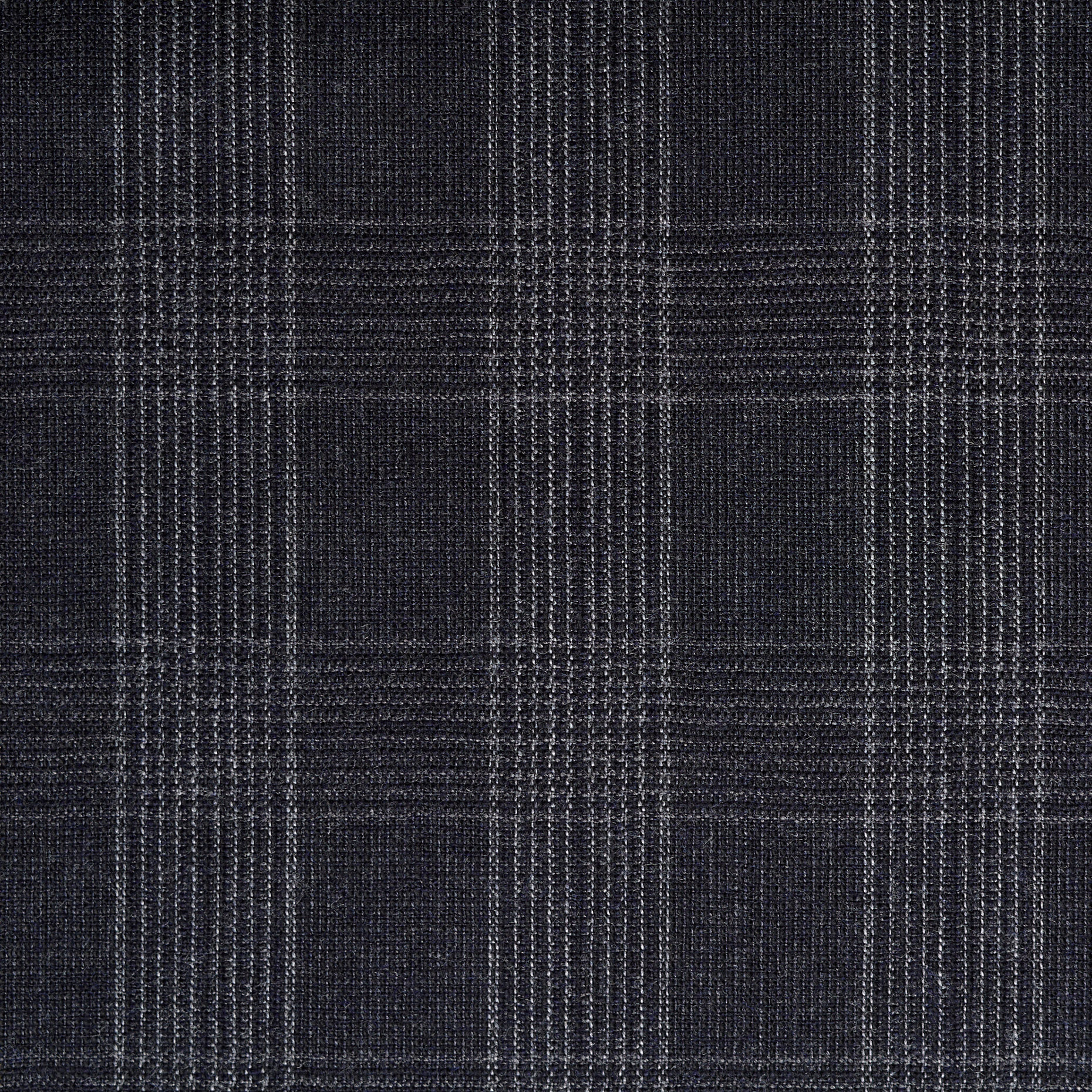 FINE WOOL, ELASTIC, CHECK, BLUE NIGHTS (F000045216) - Texture