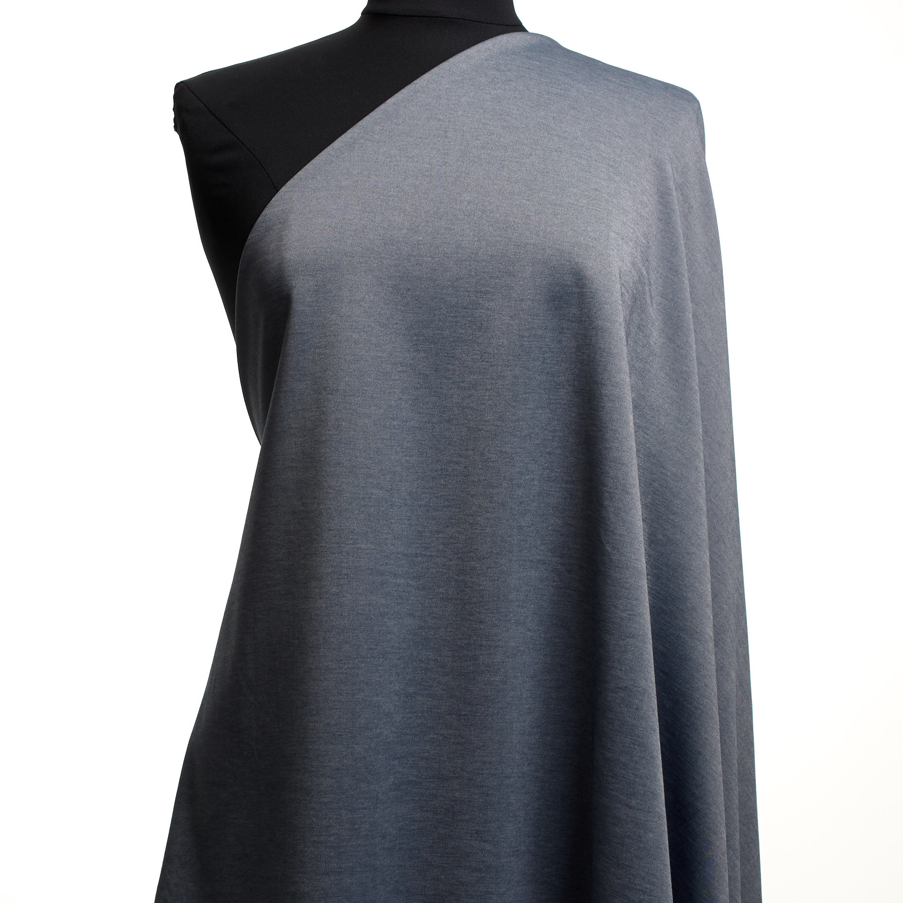 JERSEY, COTTON, VINTAGE INDIGO (F000045036) - Mannequin