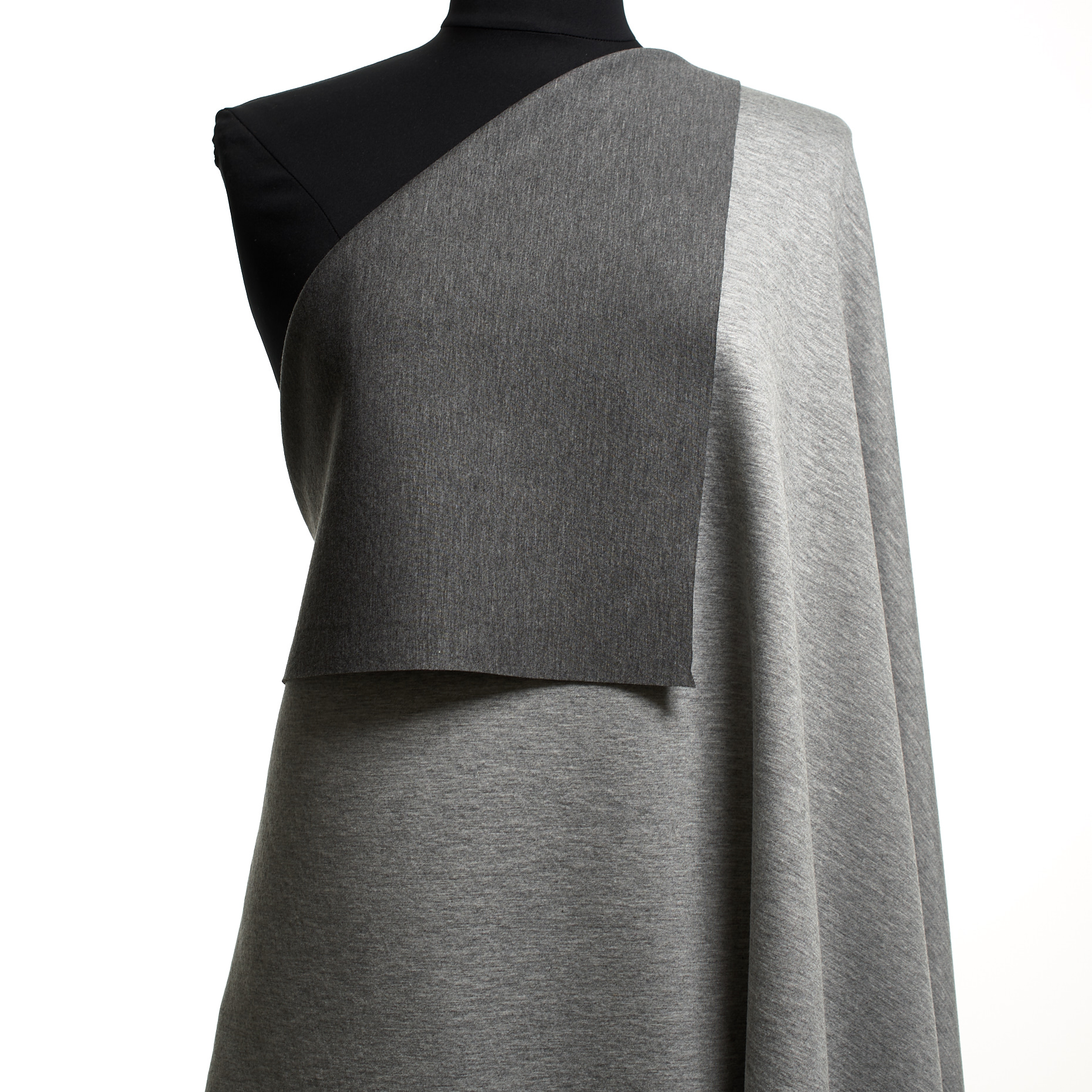 Jersey, Double, Viscose, Chiseled Stone&Titanium (F000047846) - Mannequin