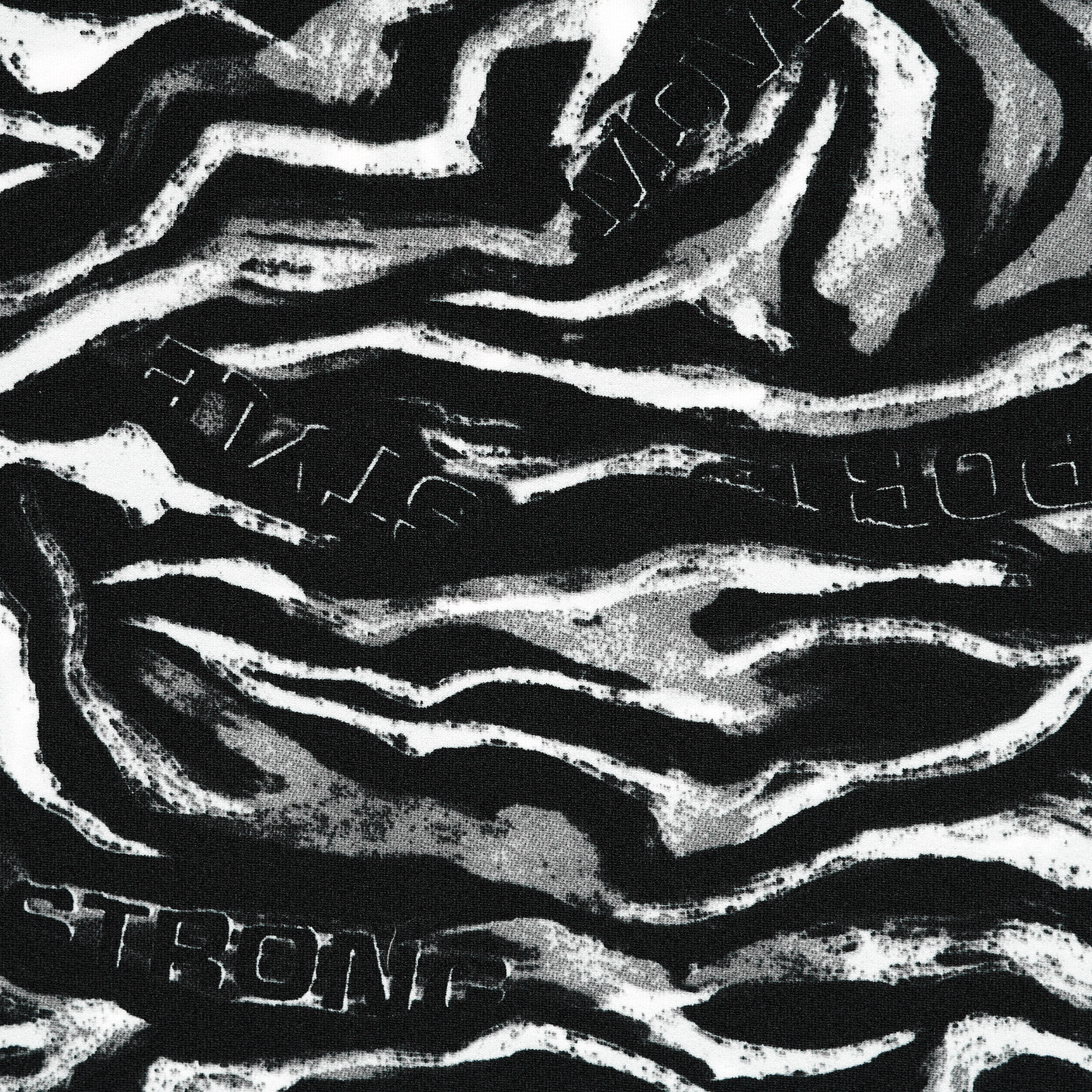 Techno Jersey, Stampato, Alta Elasticità, Jet Black&Mockingbird (F000047136) - Trama